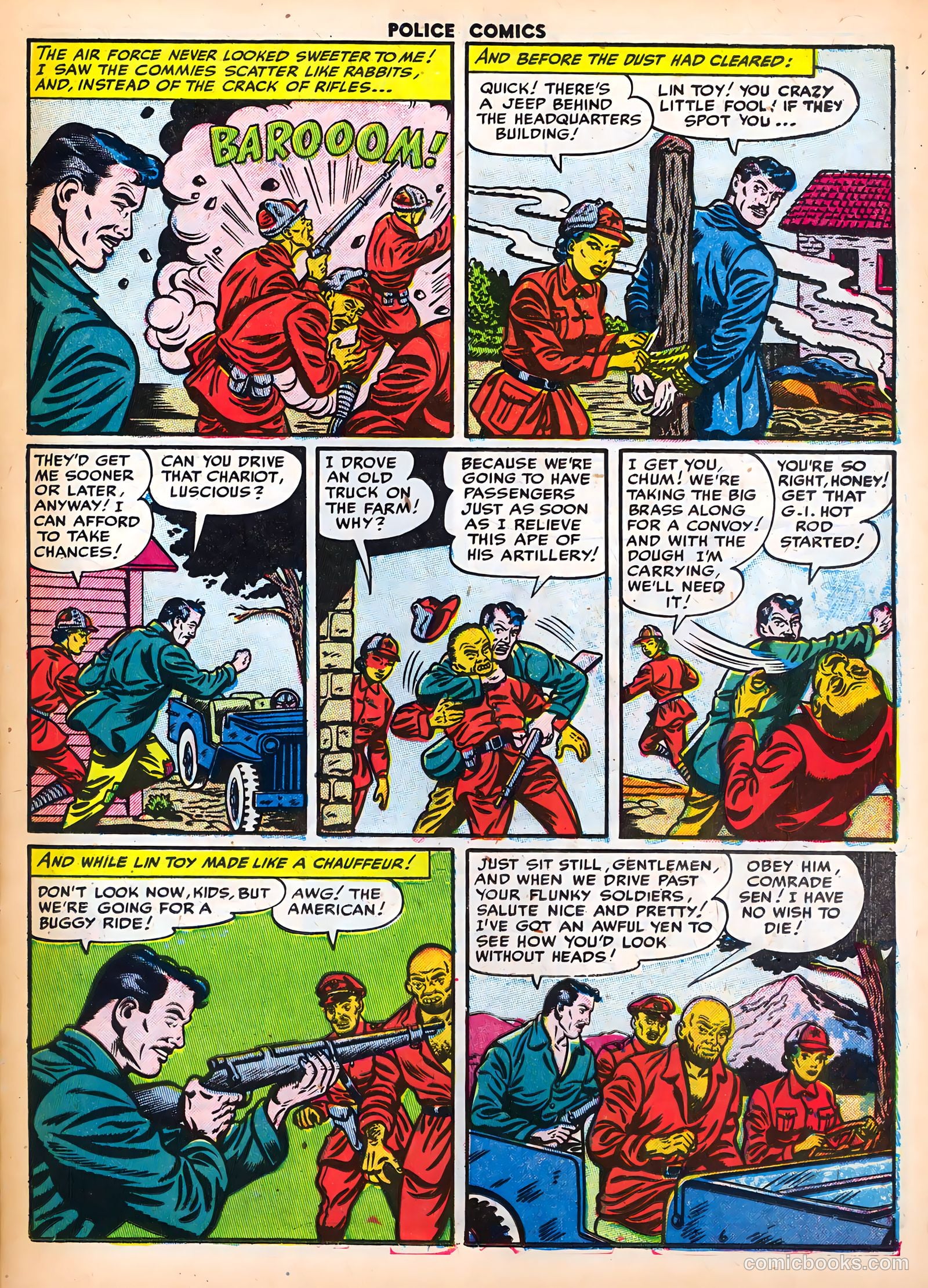 Police Comics #123 (1953) — page 23 of 36