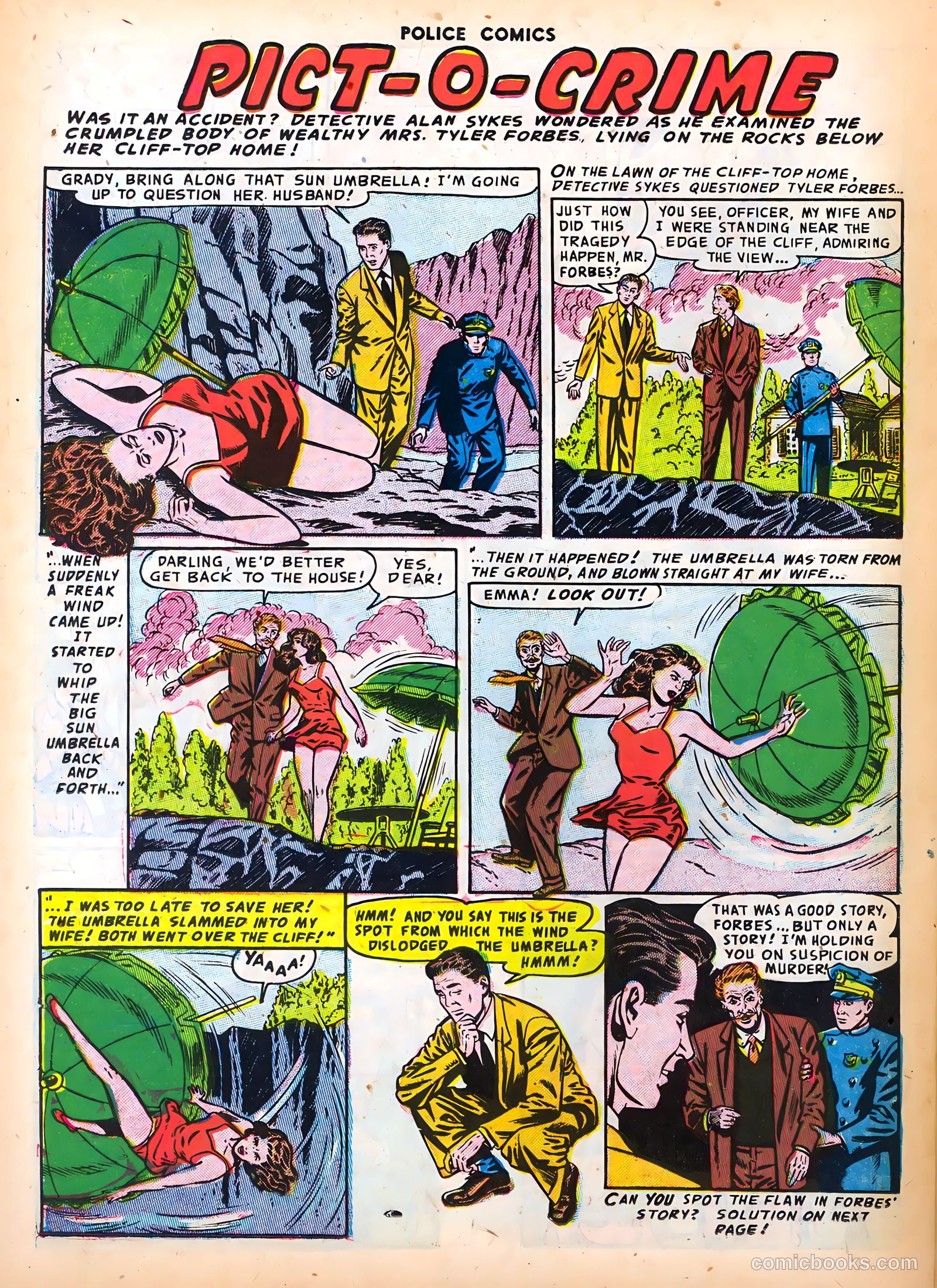 Police Comics #123 (1953) — page 26 of 36