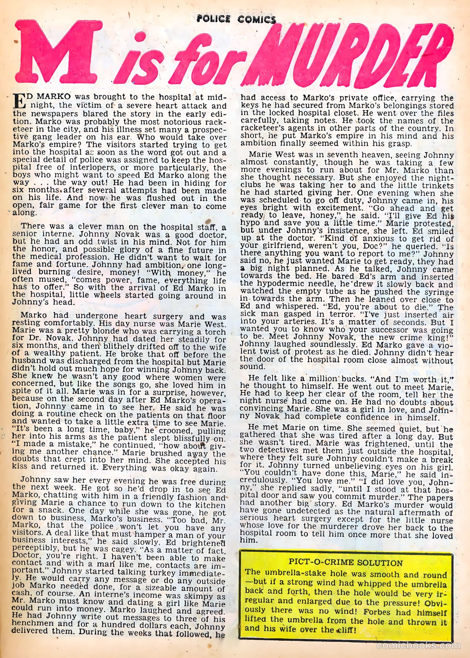 Police Comics #123 (1953) — page 27 of 36