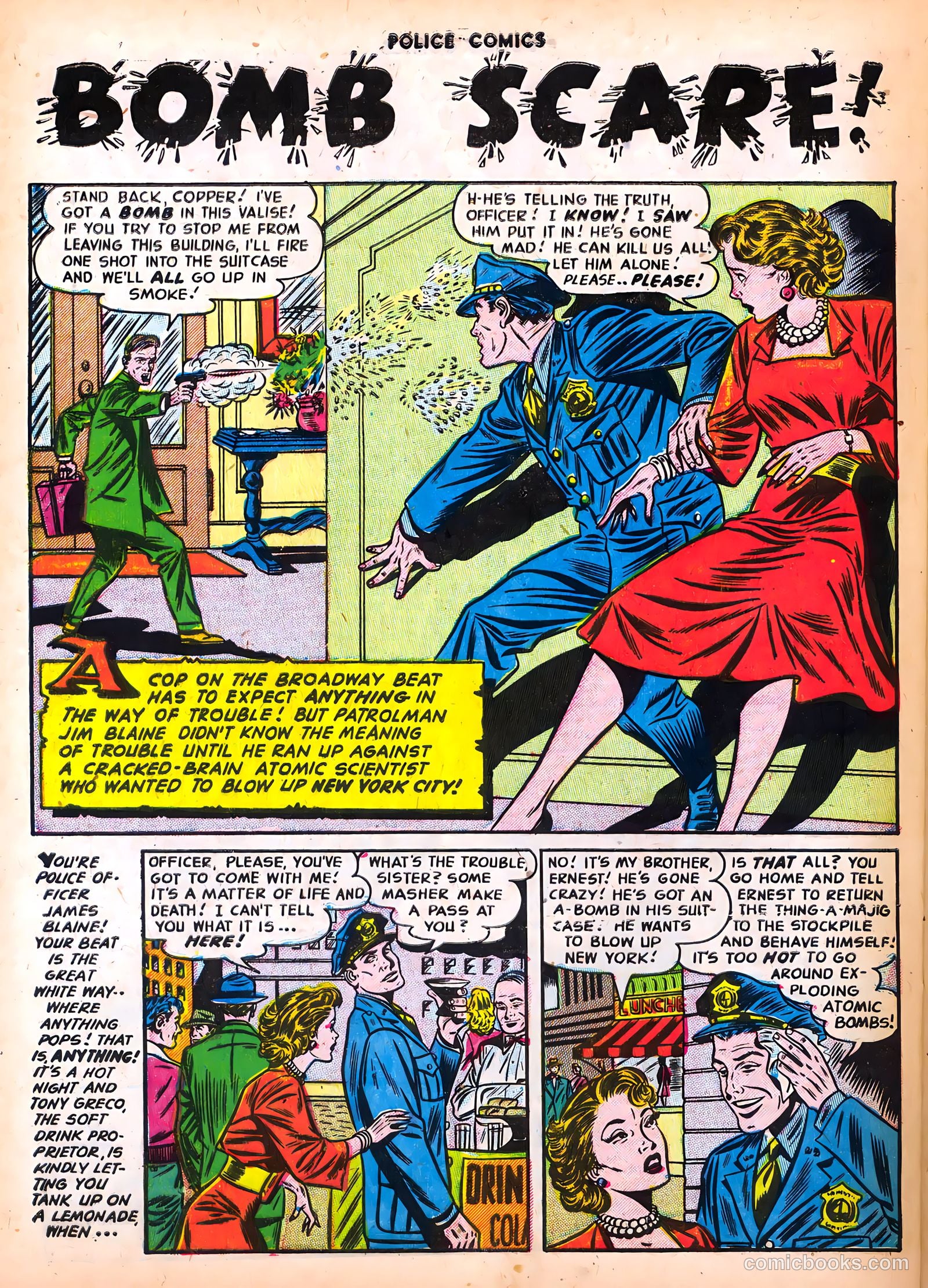Police Comics #123 (1953) — page 28 of 36