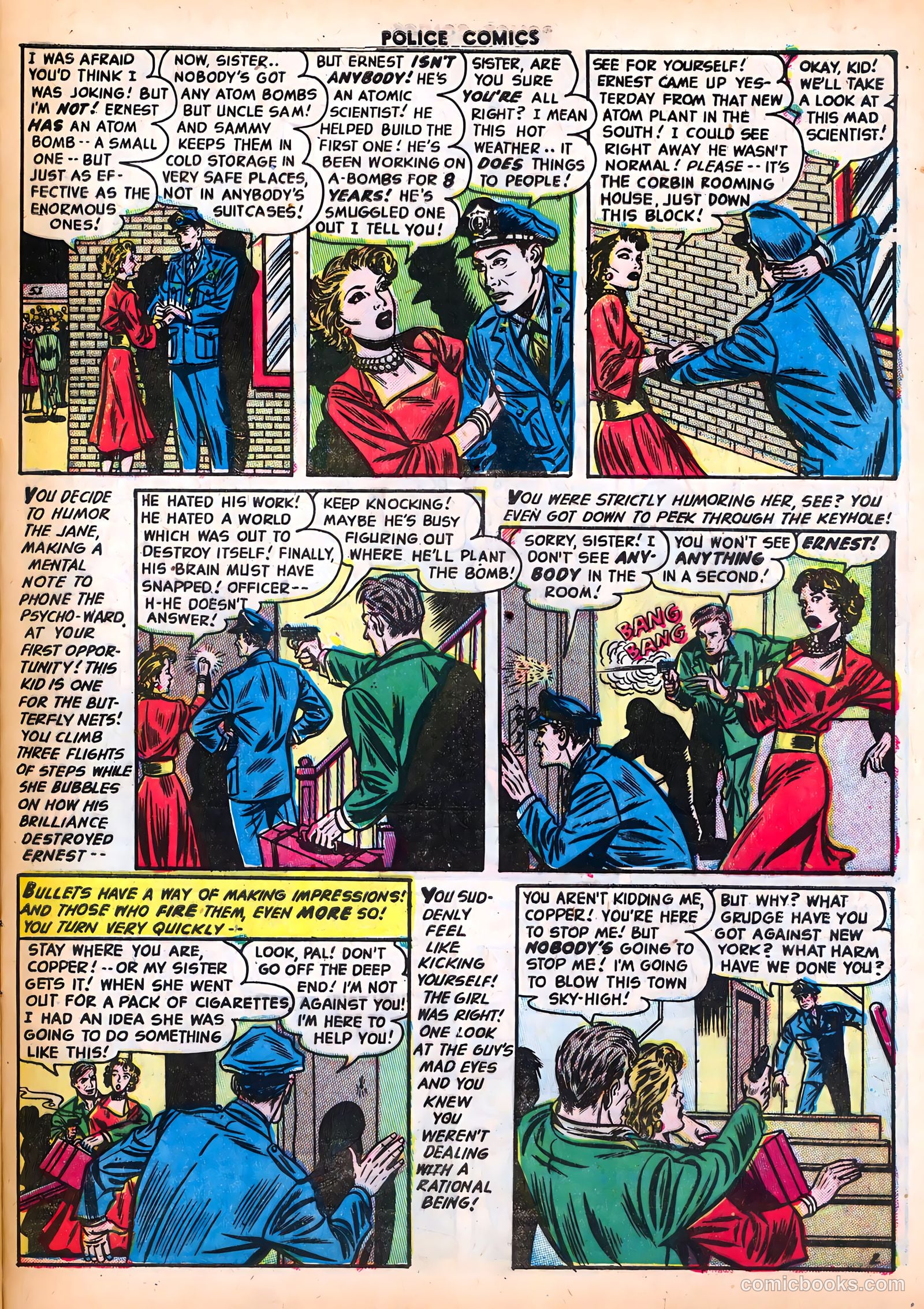 Police Comics #123 (1953) — page 29 of 36
