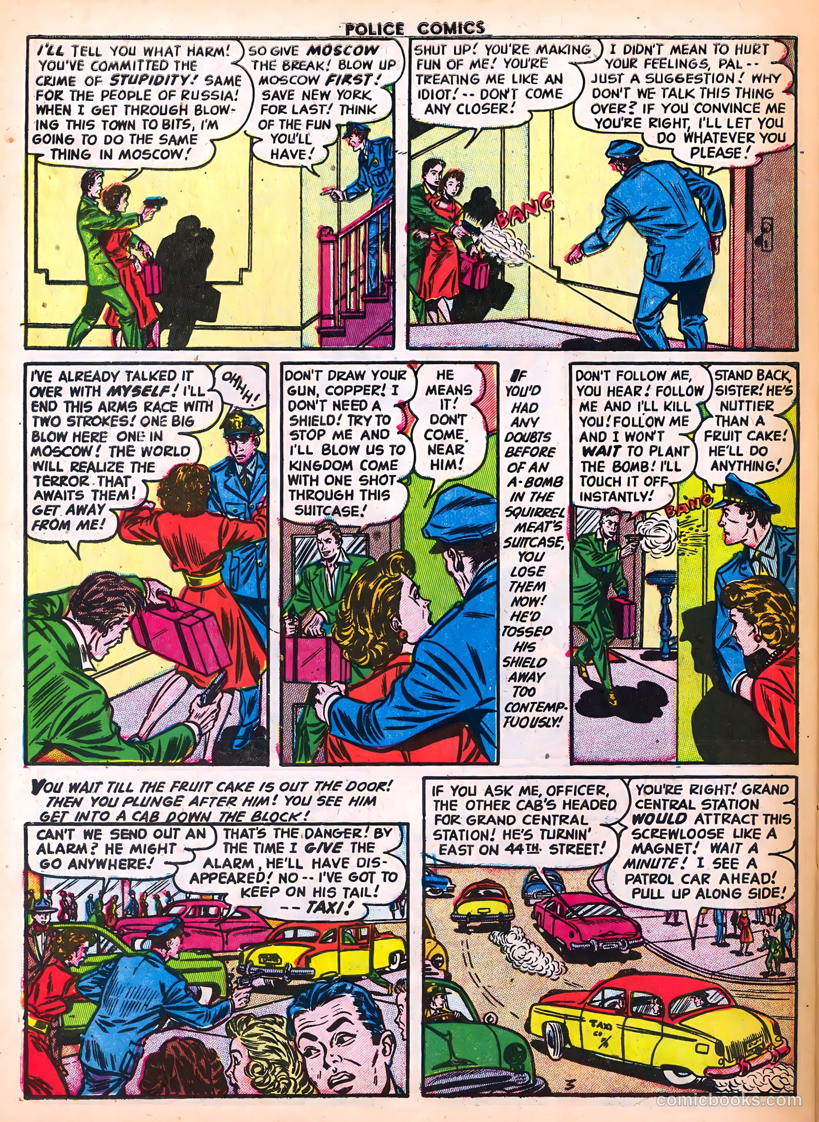 Police Comics #123 (1953) — page 30 of 36