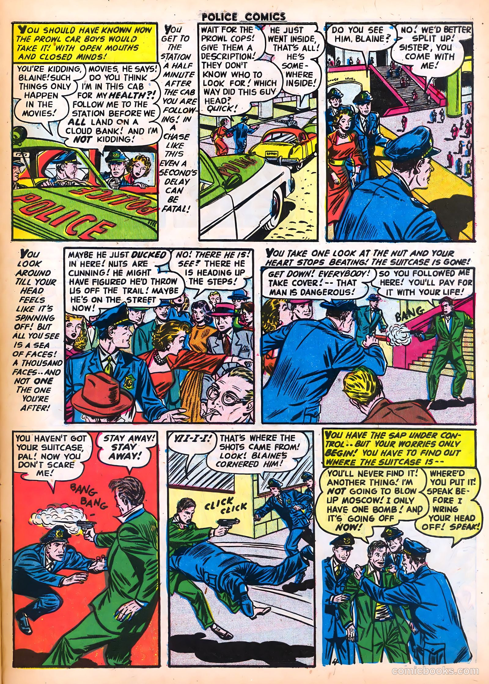 Police Comics #123 (1953) — page 31 of 36