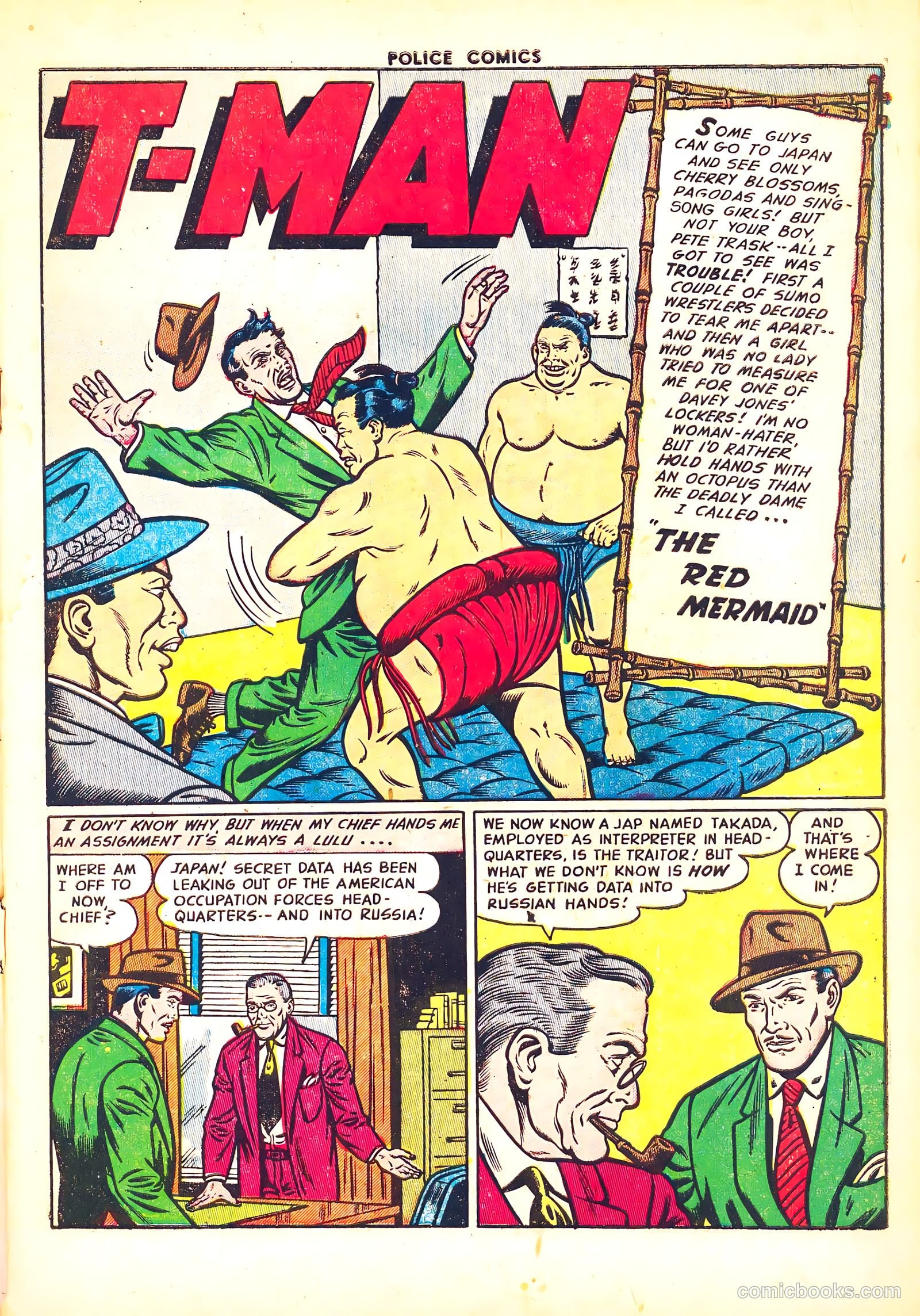 Police Comics #124 (1953) — page 3 of 36