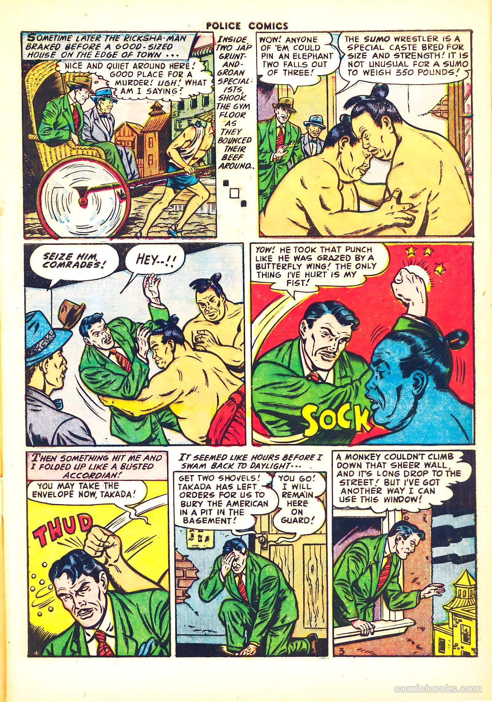 Police Comics #124 (1953) — page 5 of 36