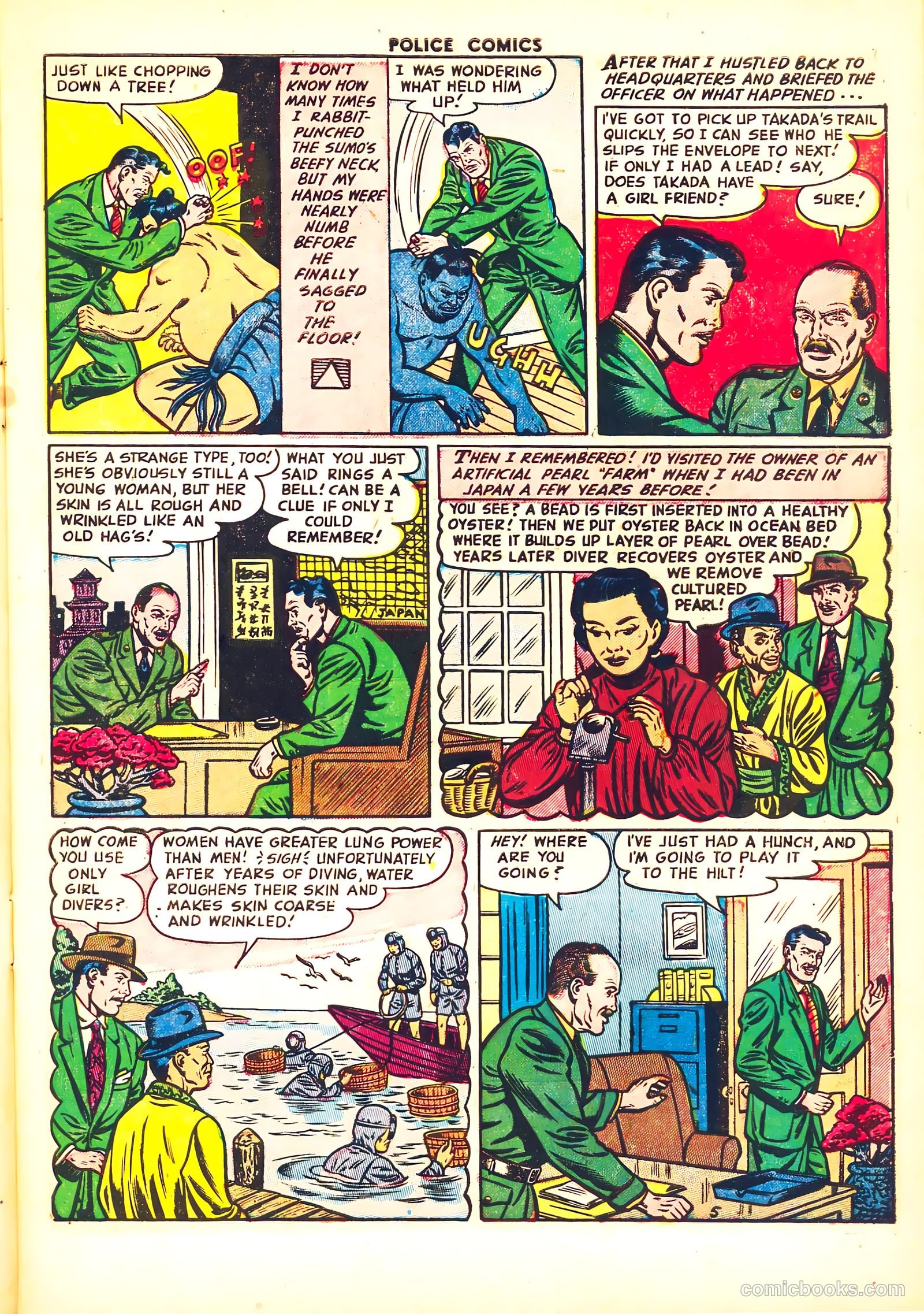 Police Comics #124 (1953) — page 7 of 36