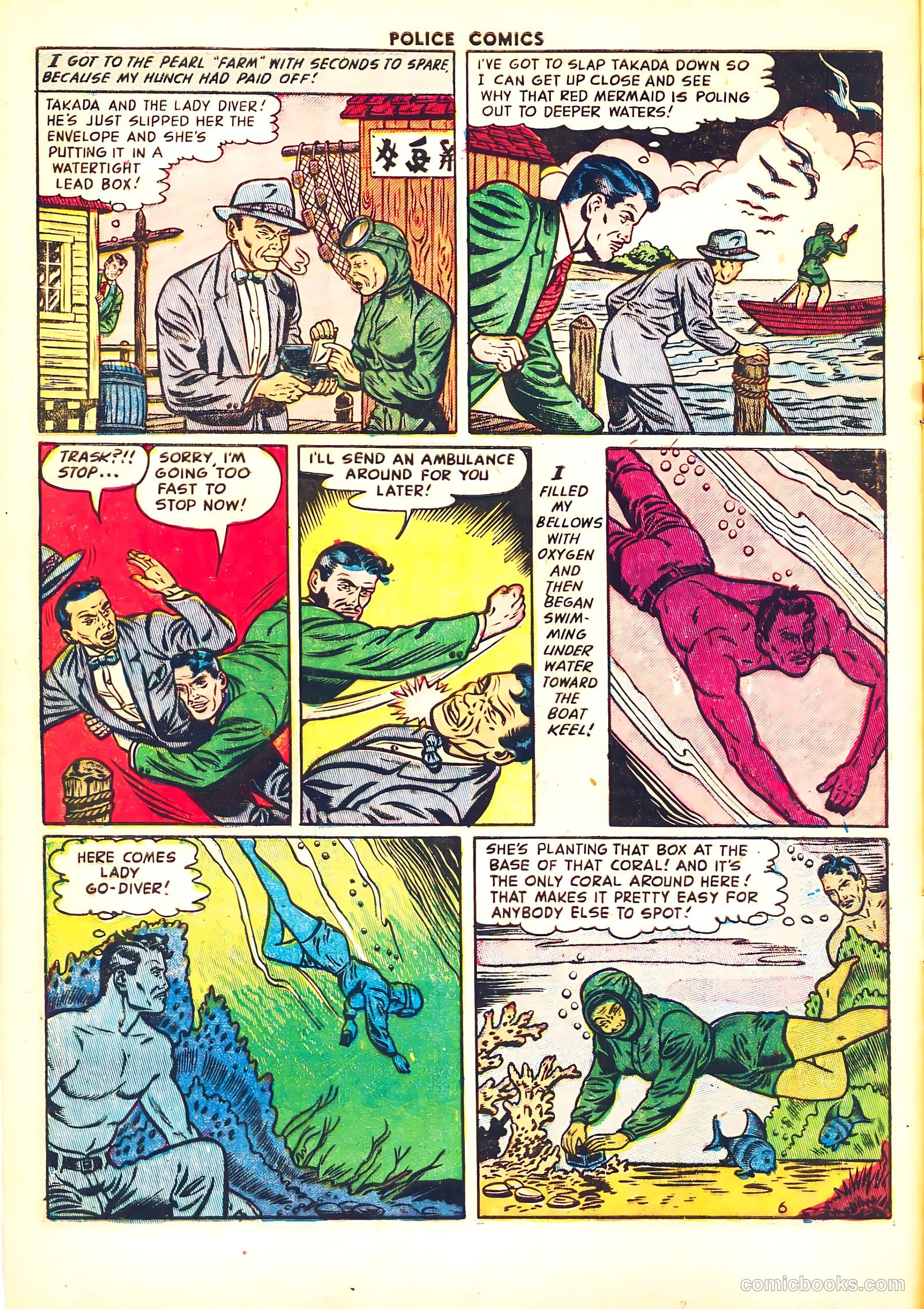 Police Comics #124 (1953) — page 8 of 36