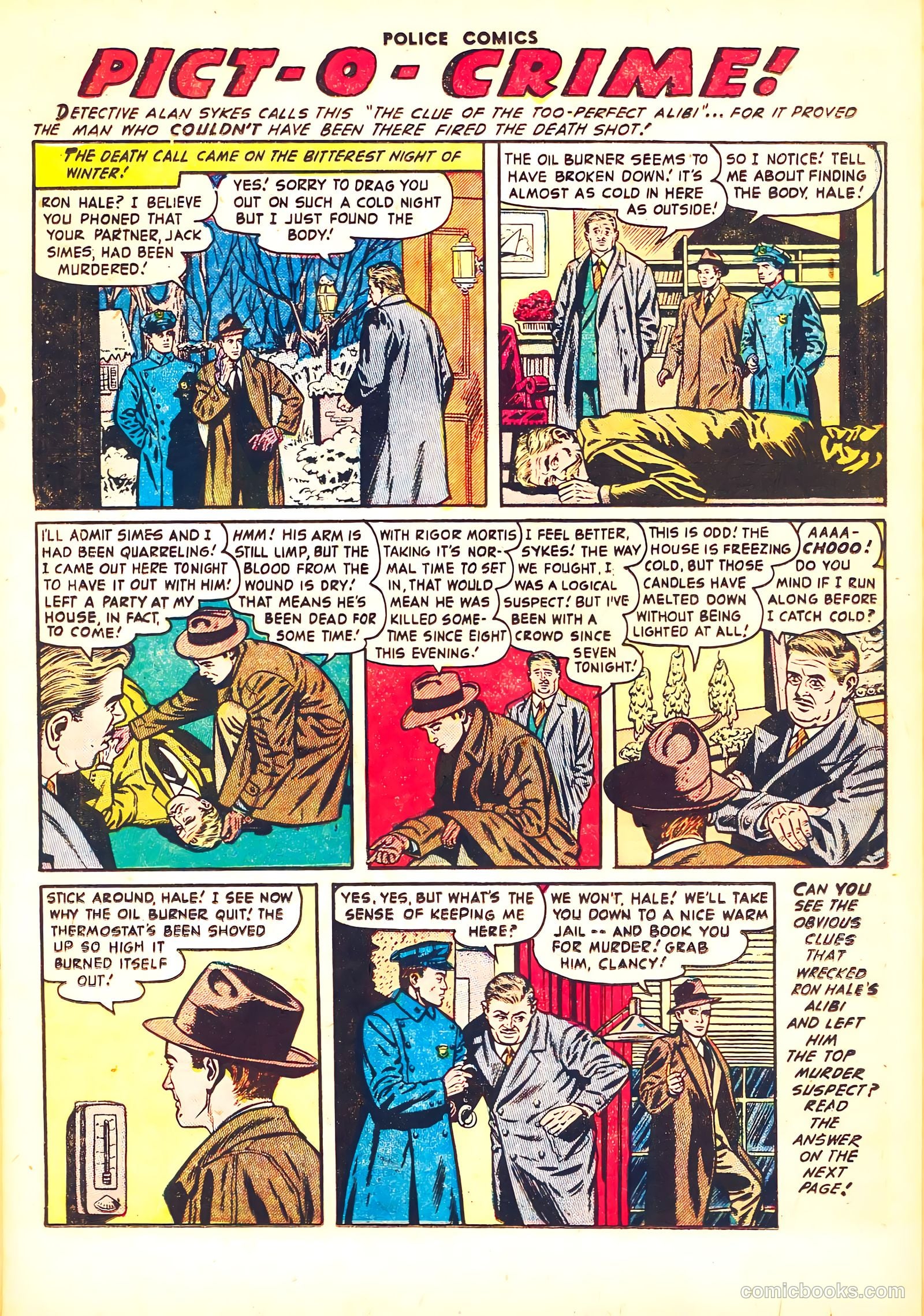 Police Comics #124 (1953) — page 11 of 36