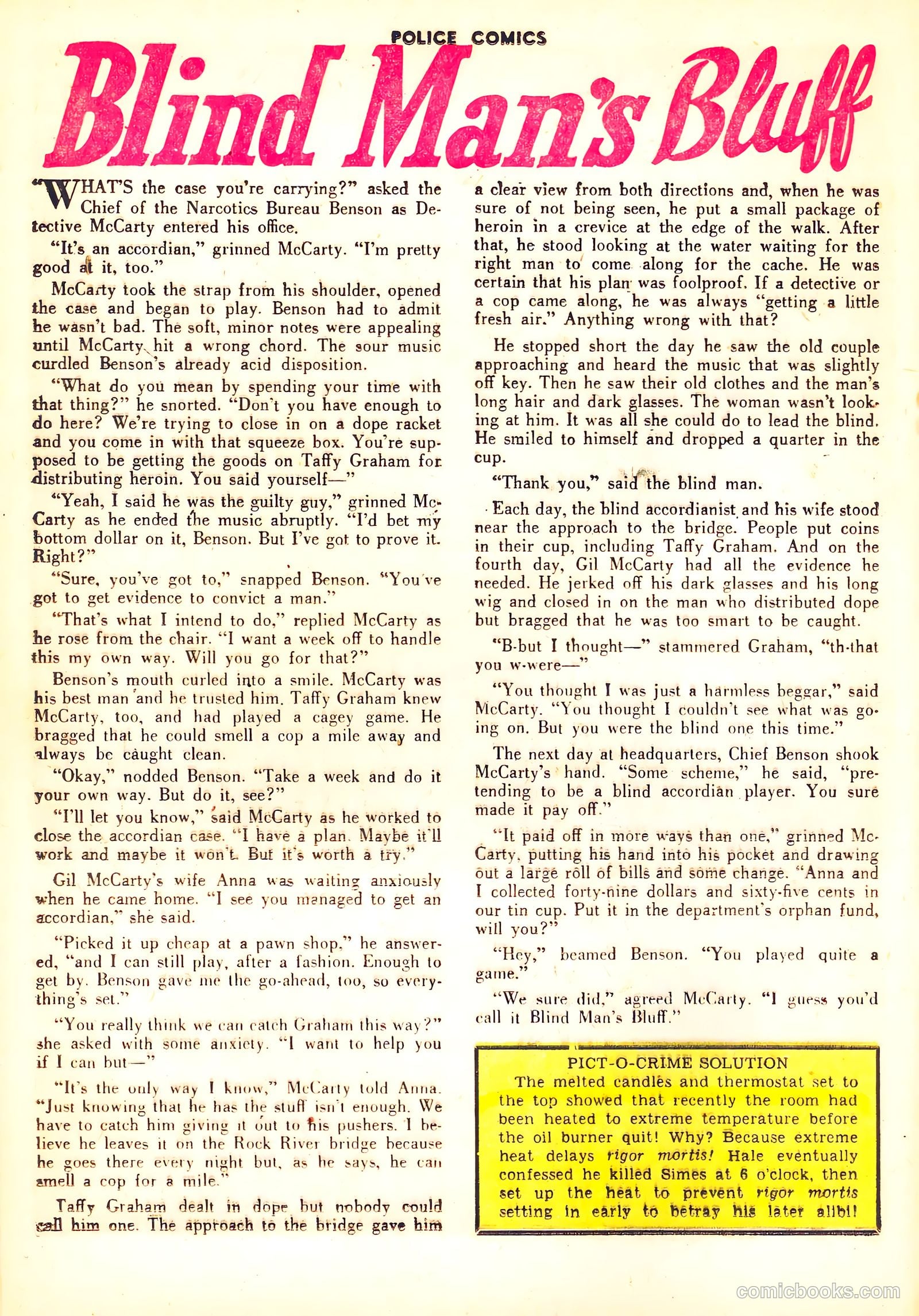 Police Comics #124 (1953) — page 12 of 36