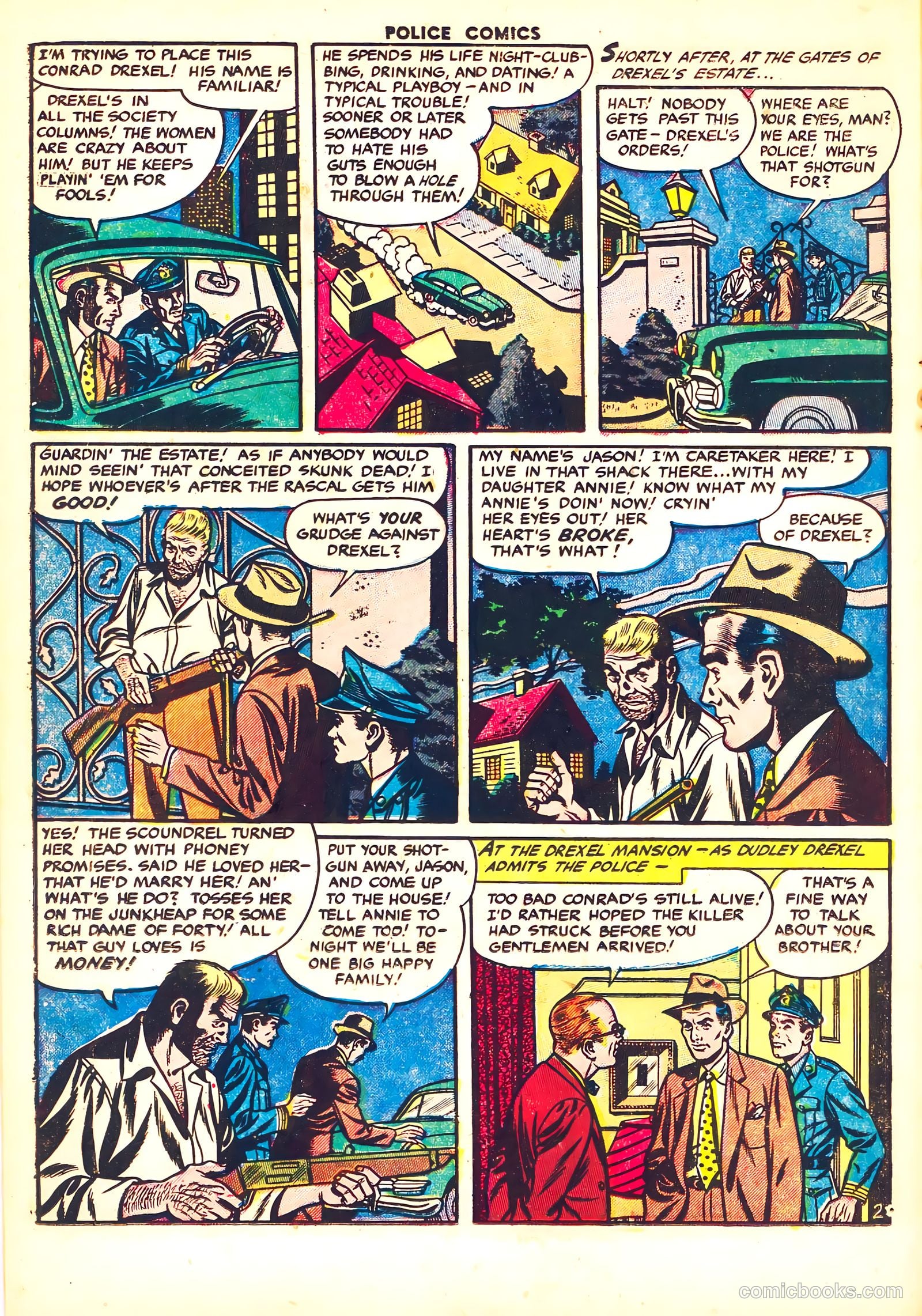 Police Comics #124 (1953) — page 14 of 36