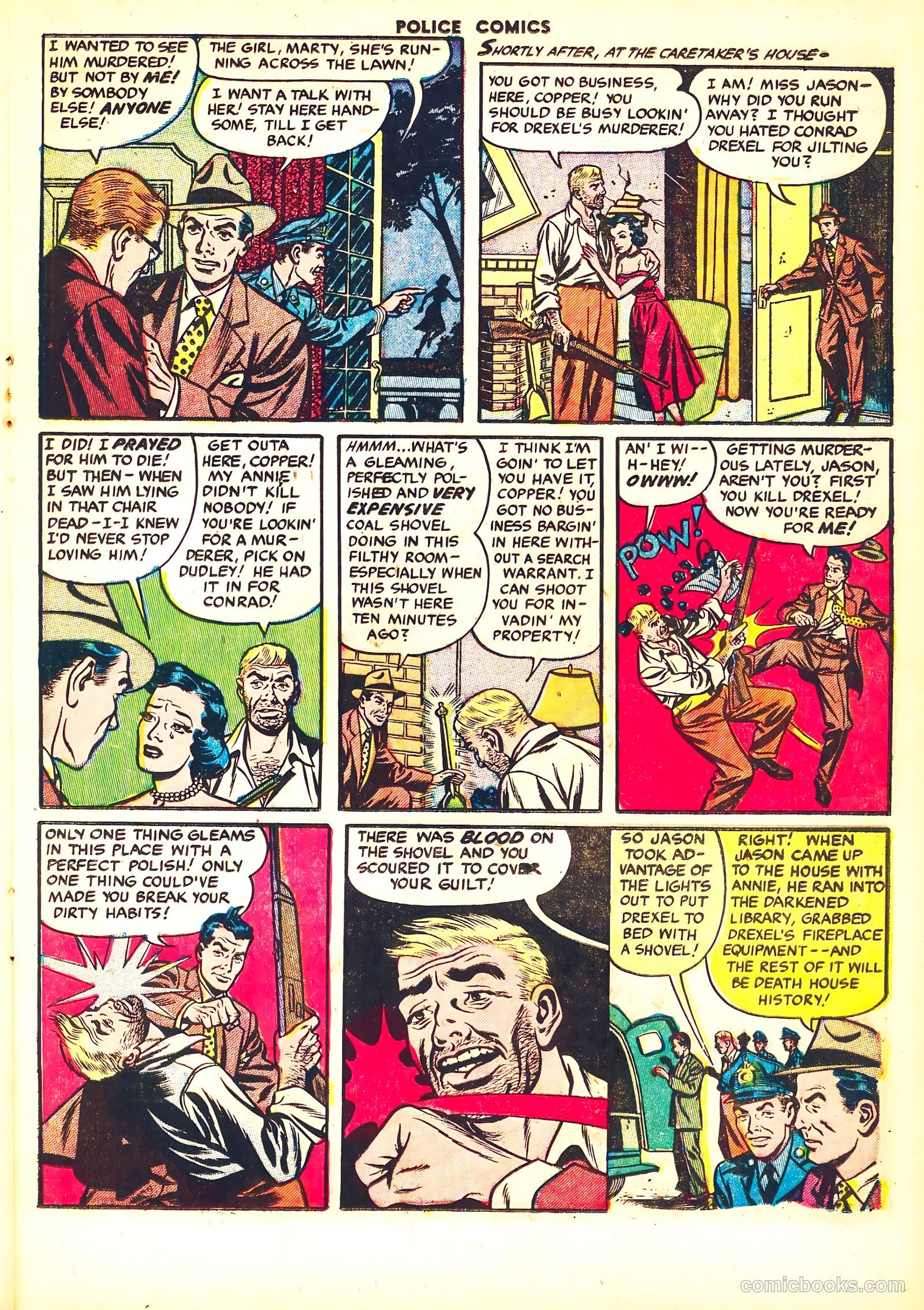 Police Comics #124 (1953) — page 17 of 36