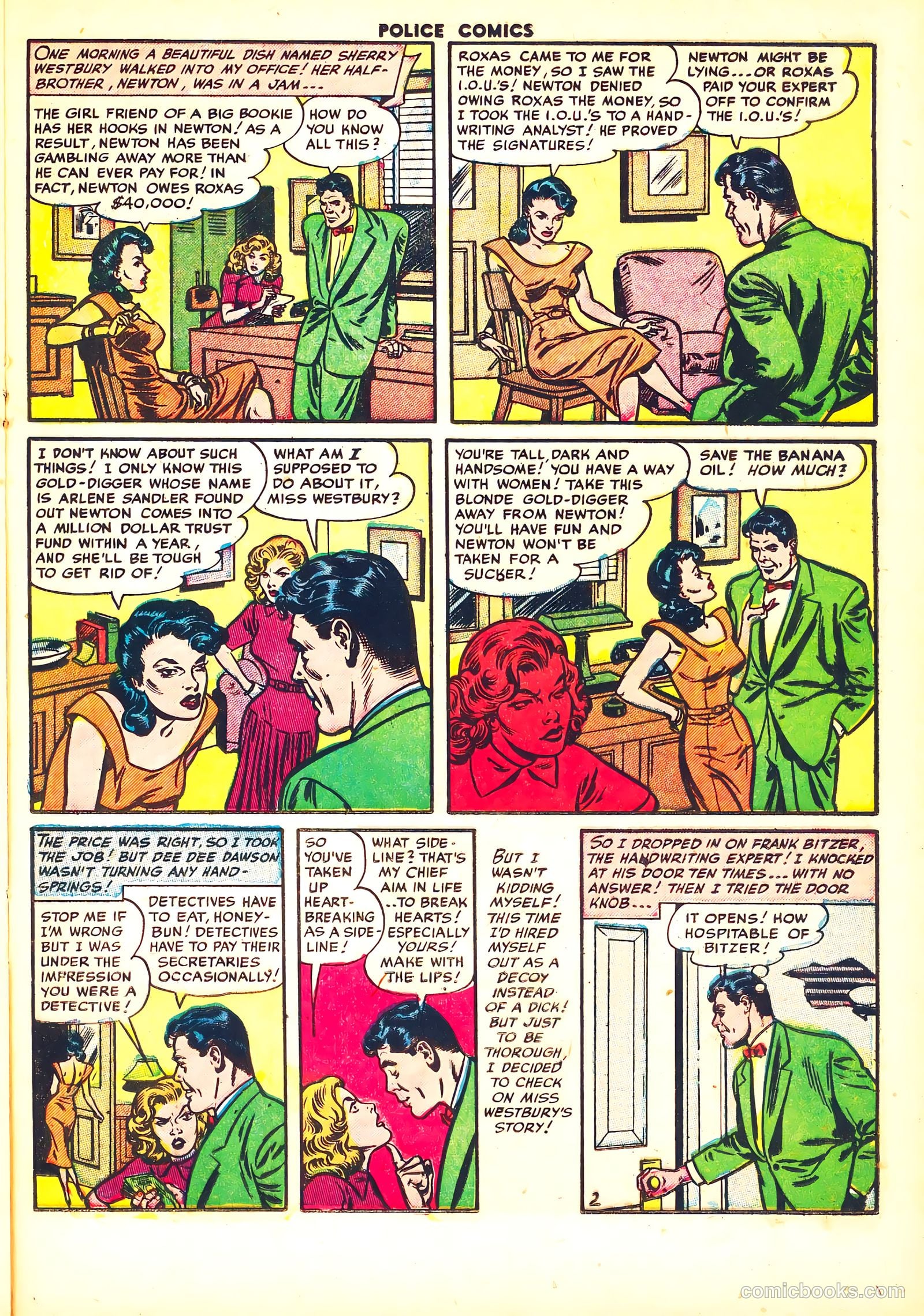 Police Comics #124 (1953) — page 21 of 36