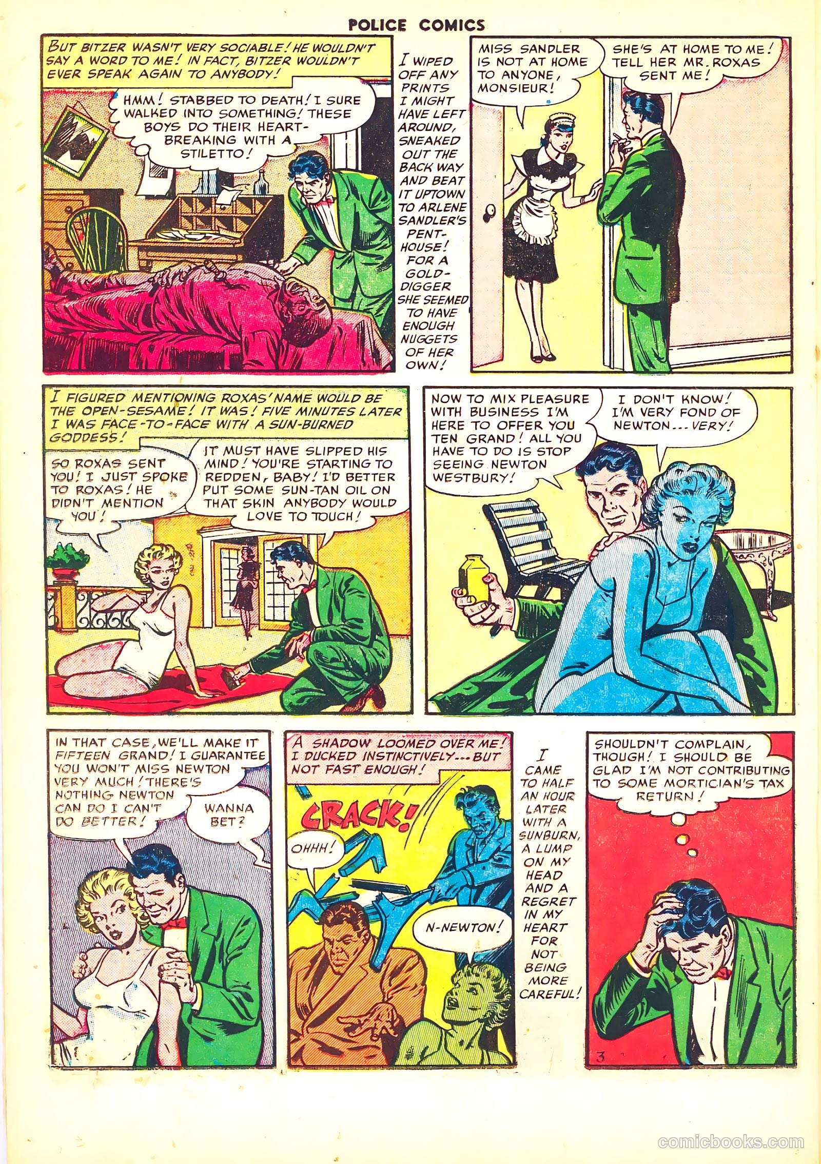 Police Comics #124 (1953) — page 22 of 36