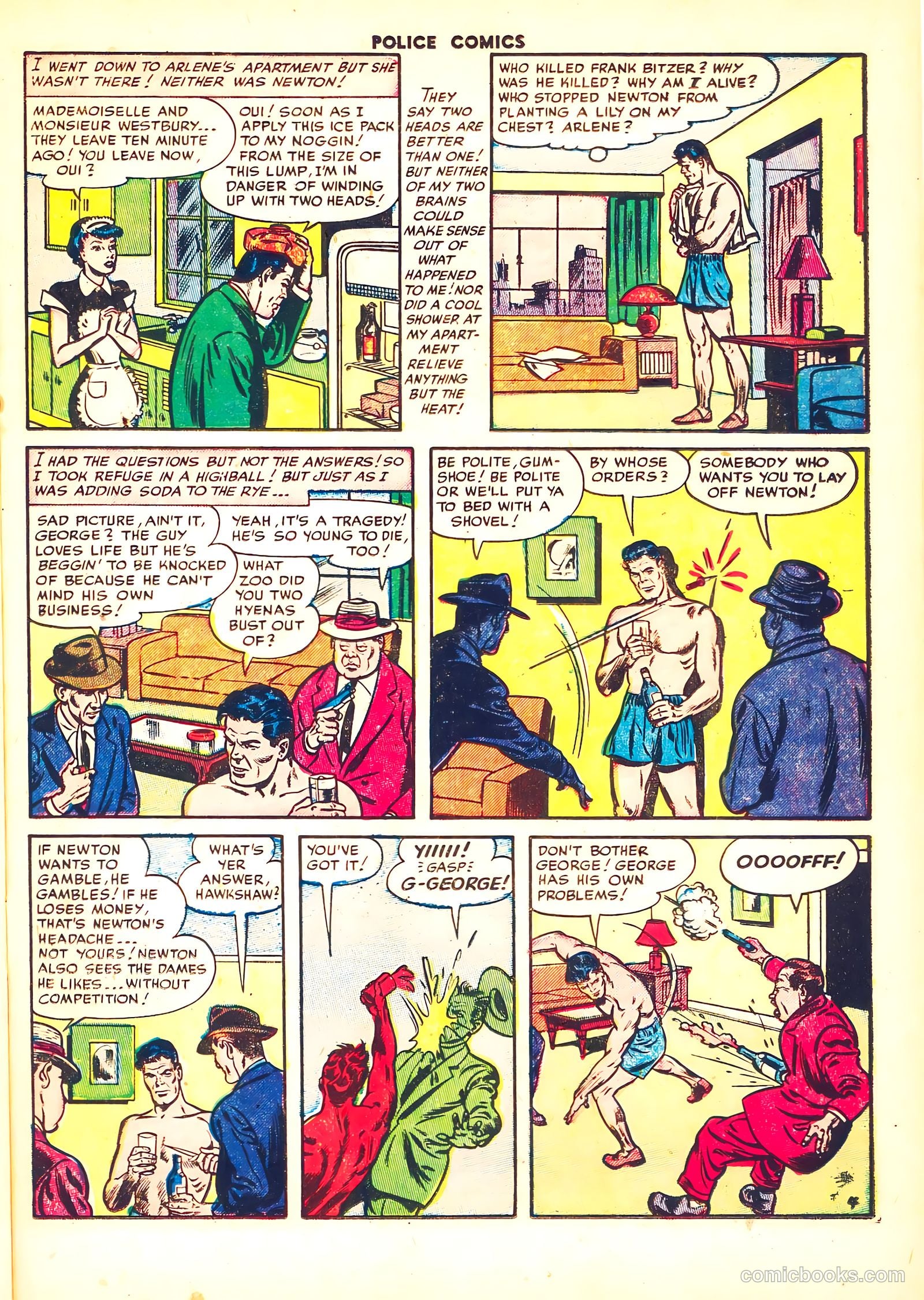 Police Comics #124 (1953) — page 23 of 36