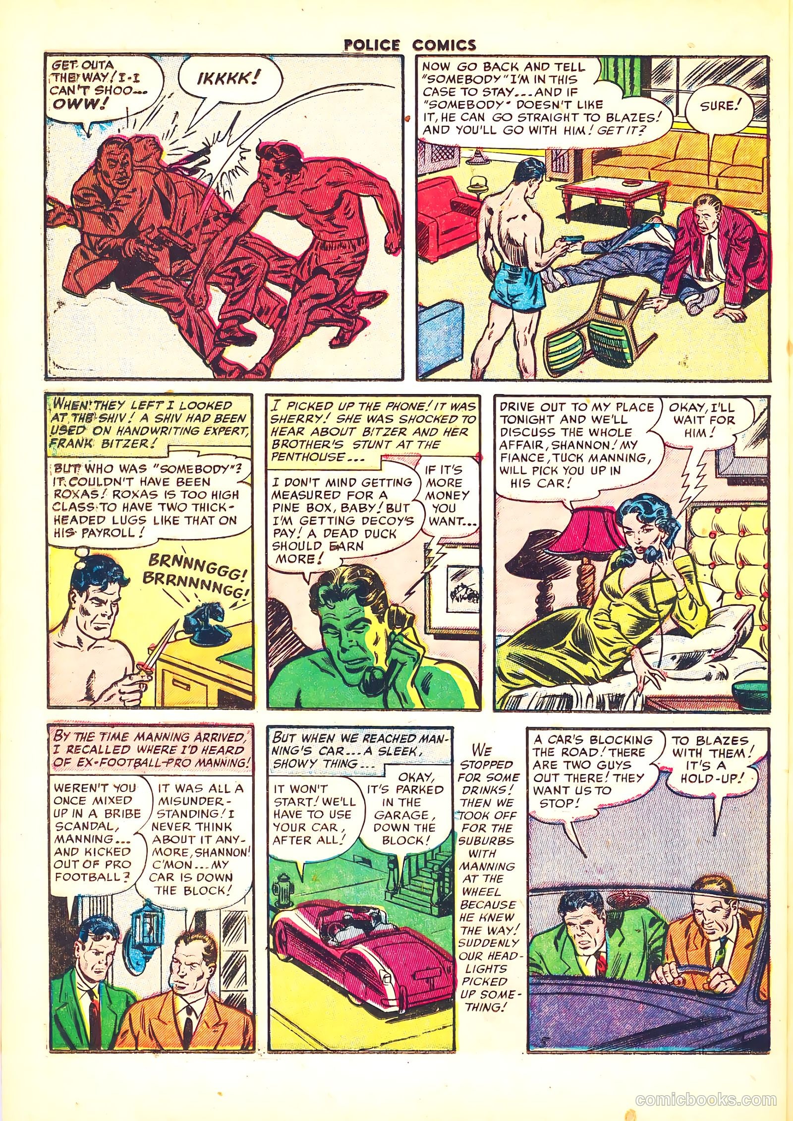 Police Comics #124 (1953) — page 24 of 36