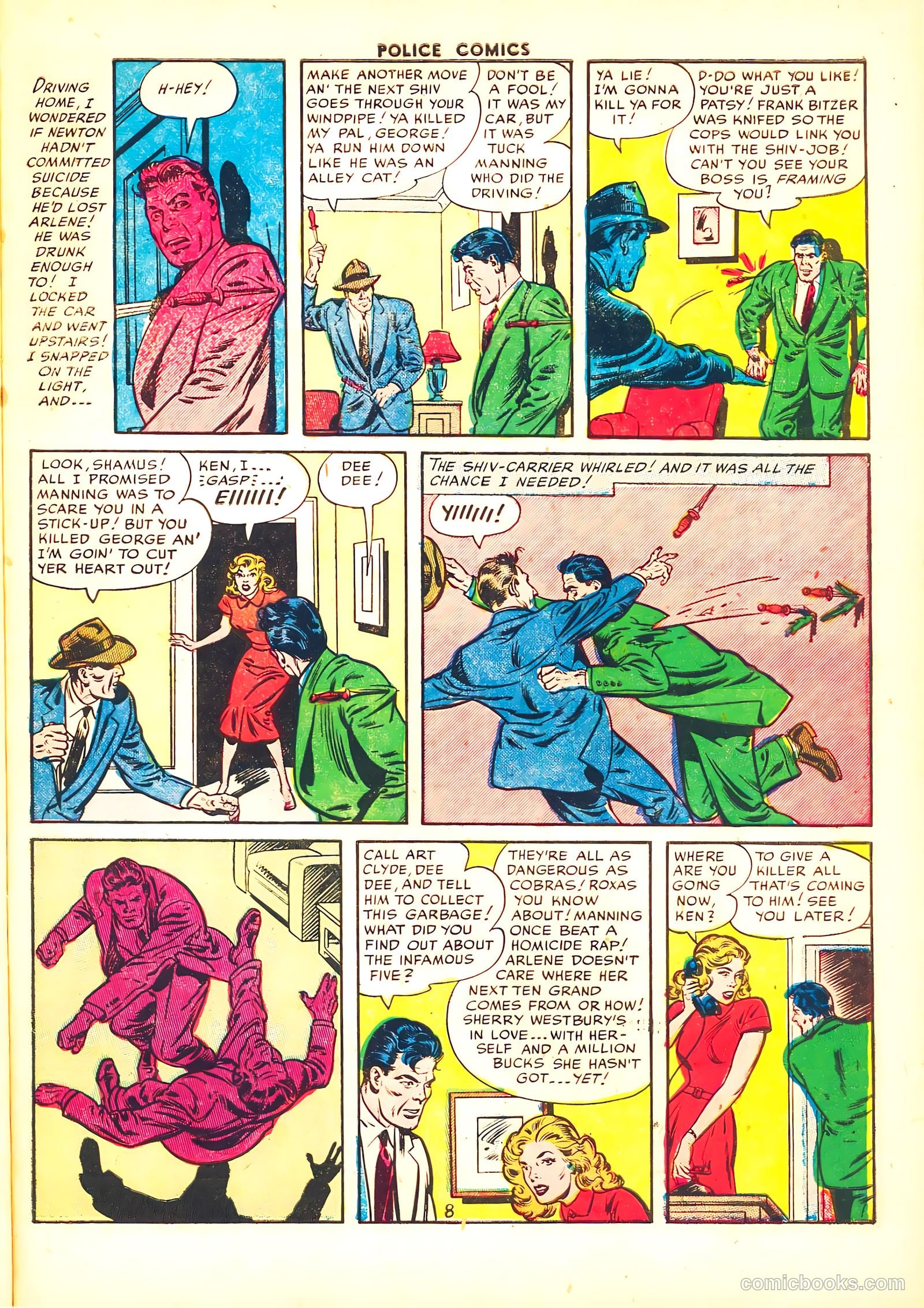 Police Comics #124 (1953) — page 27 of 36