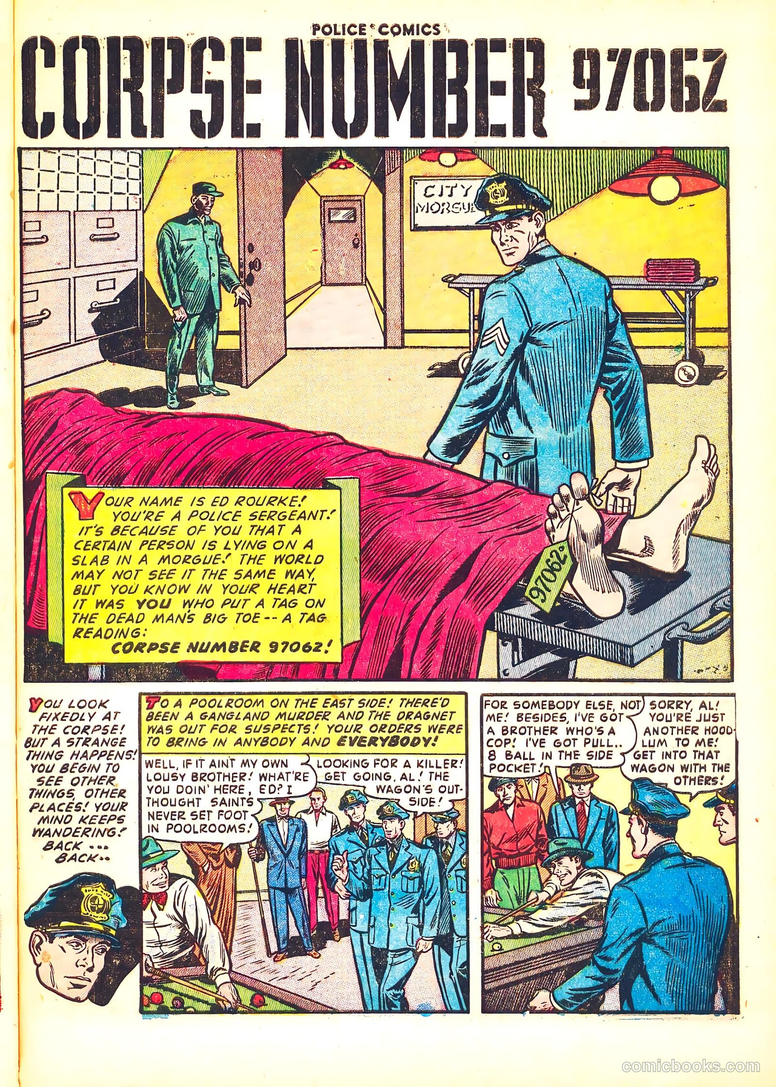 Police Comics #124 (1953) — page 29 of 36