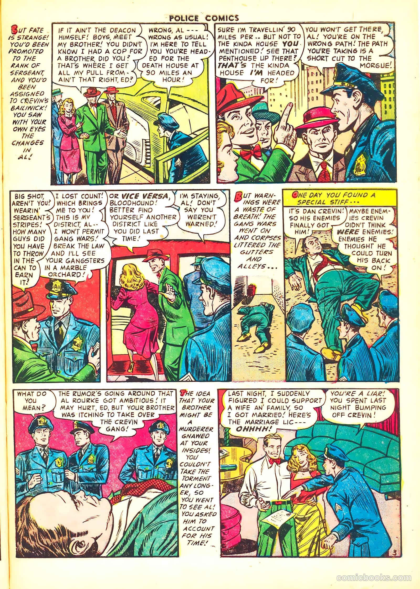 Police Comics #124 (1953) — page 31 of 36