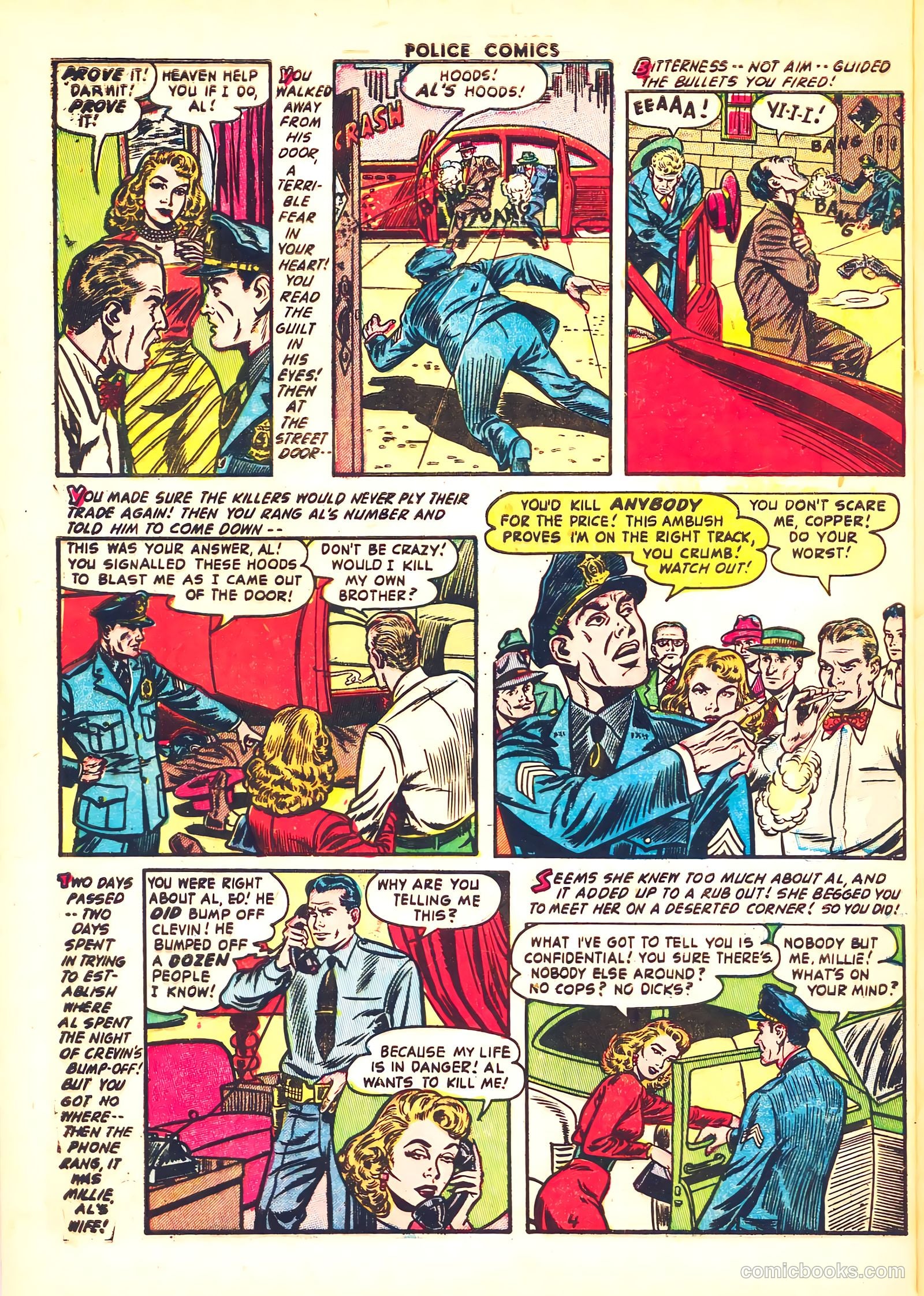 Police Comics #124 (1953) — page 32 of 36