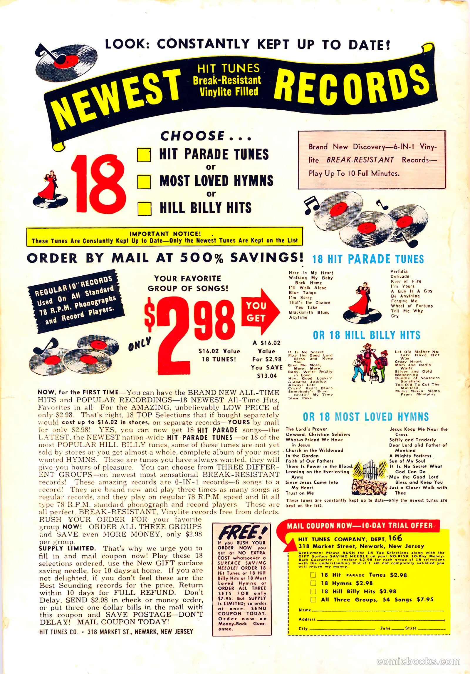 Police Comics #124 (1953) — page 36 of 36