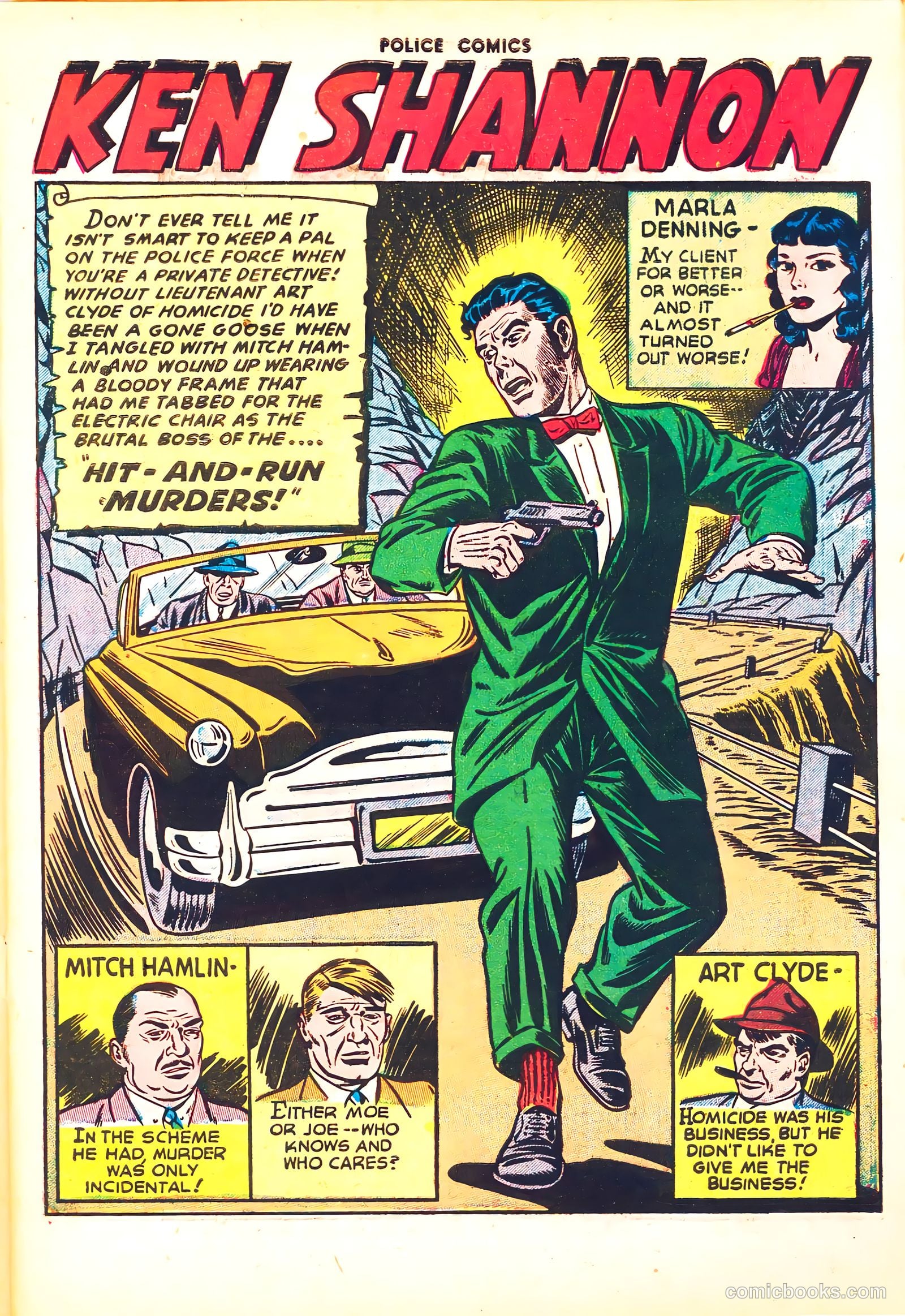 Police Comics #126 (1953) — page 3 of 36