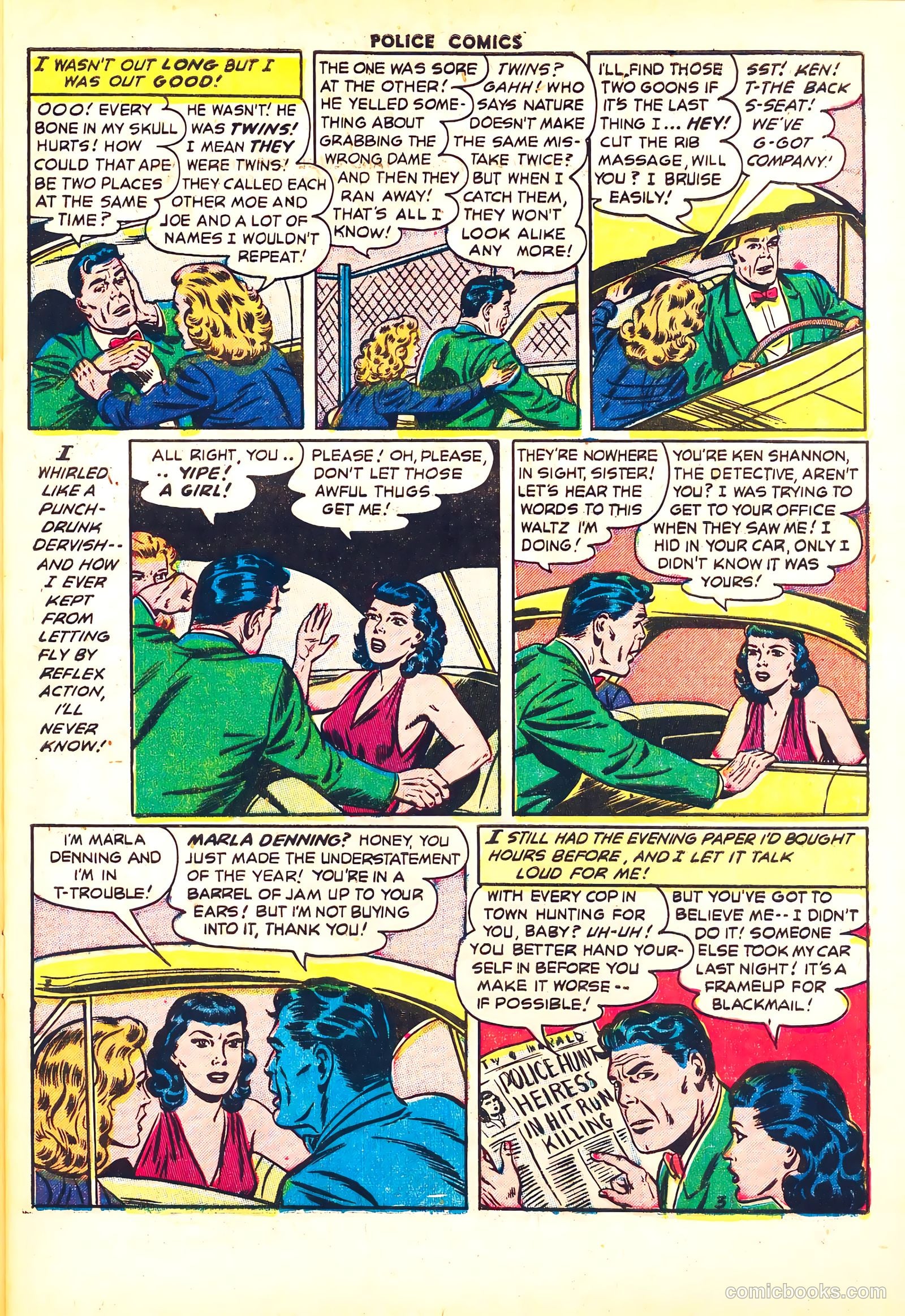 Police Comics #126 (1953) — page 5 of 36