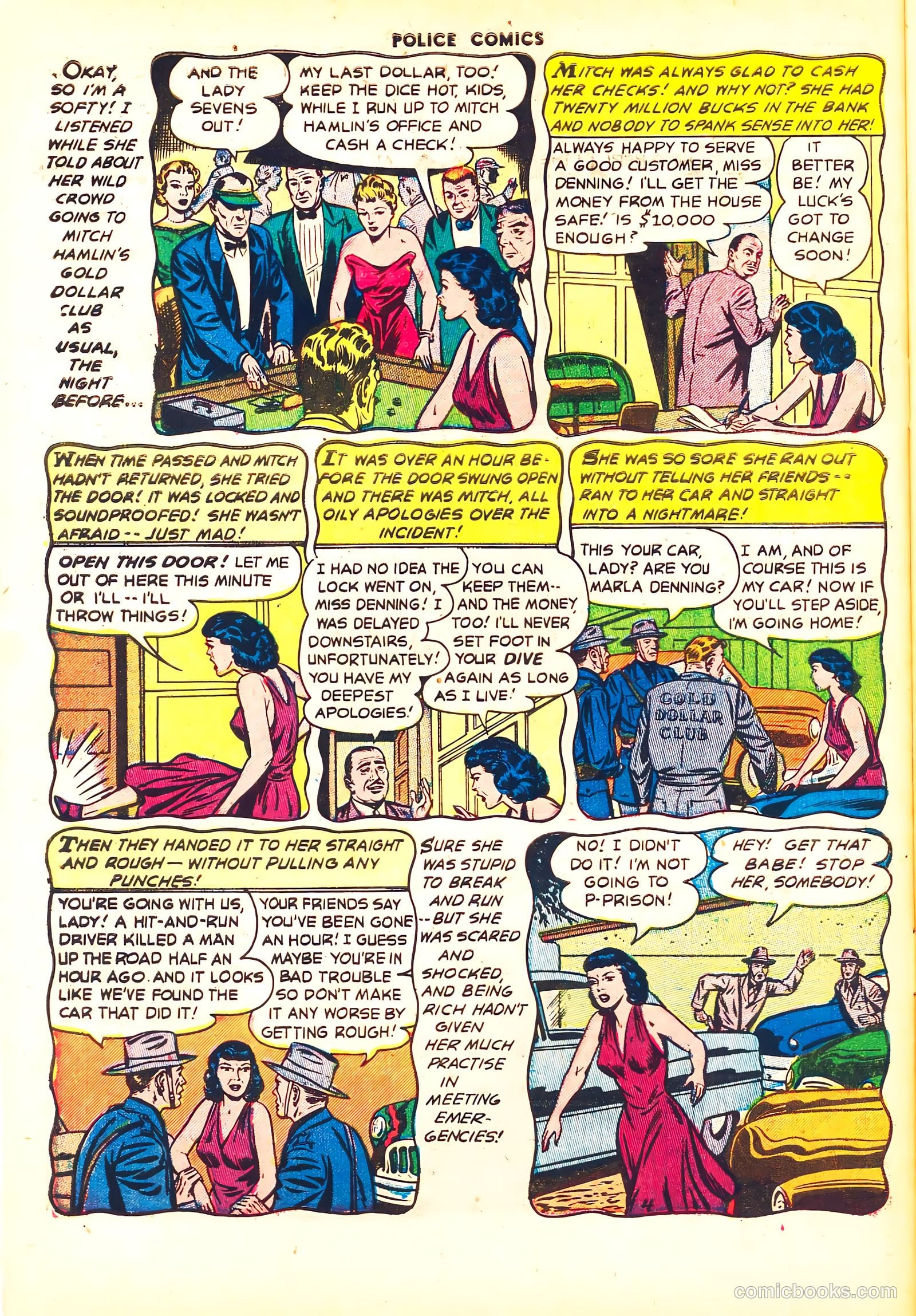Police Comics #126 (1953) — page 6 of 36