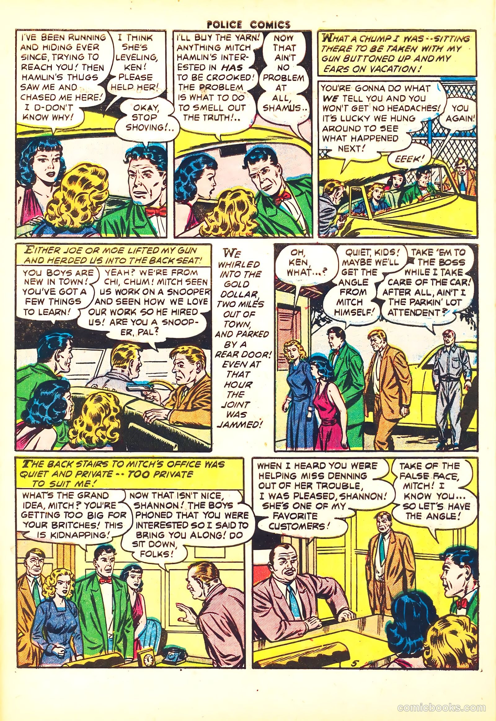 Police Comics #126 (1953) — page 7 of 36