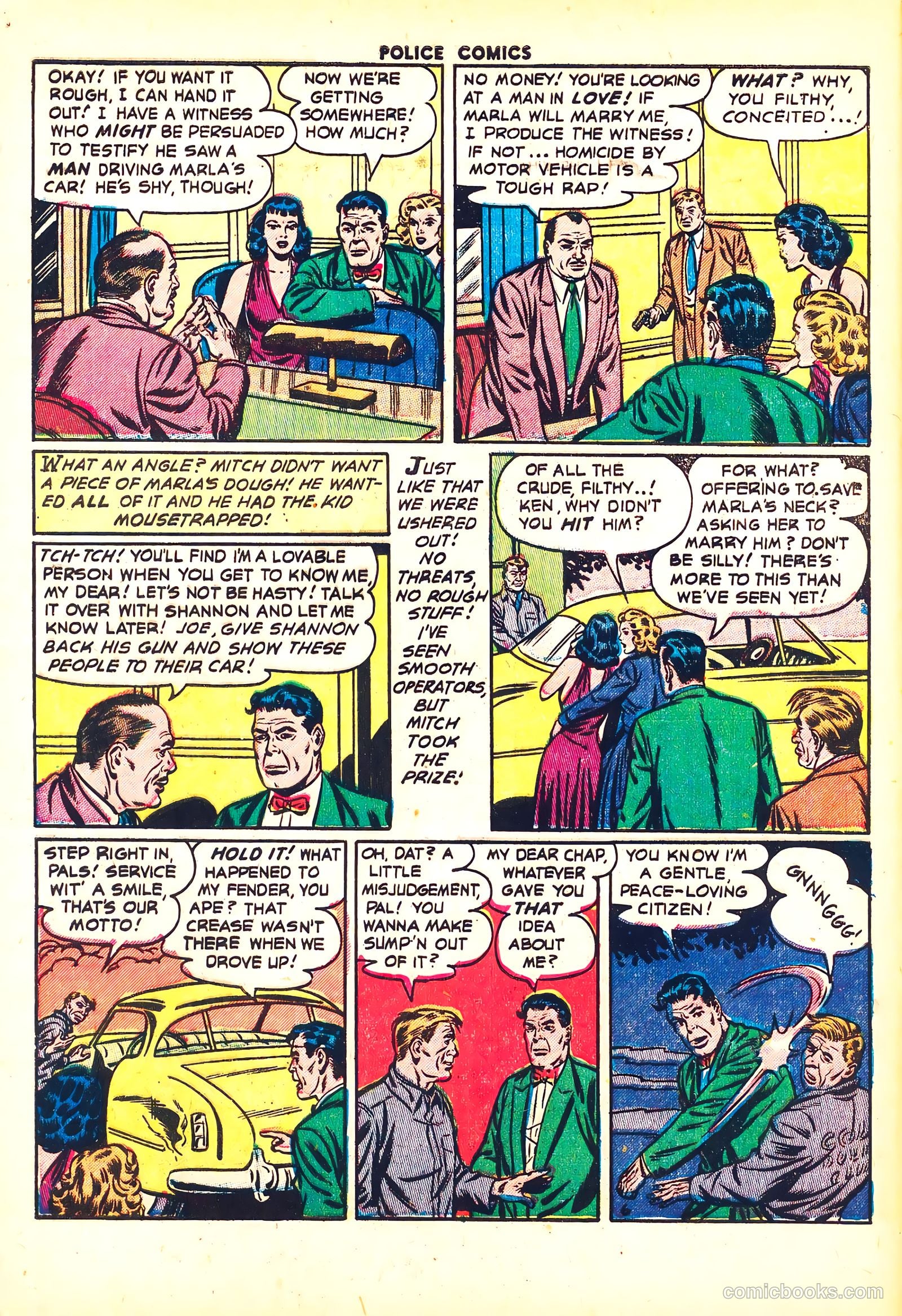 Police Comics #126 (1953) — page 8 of 36
