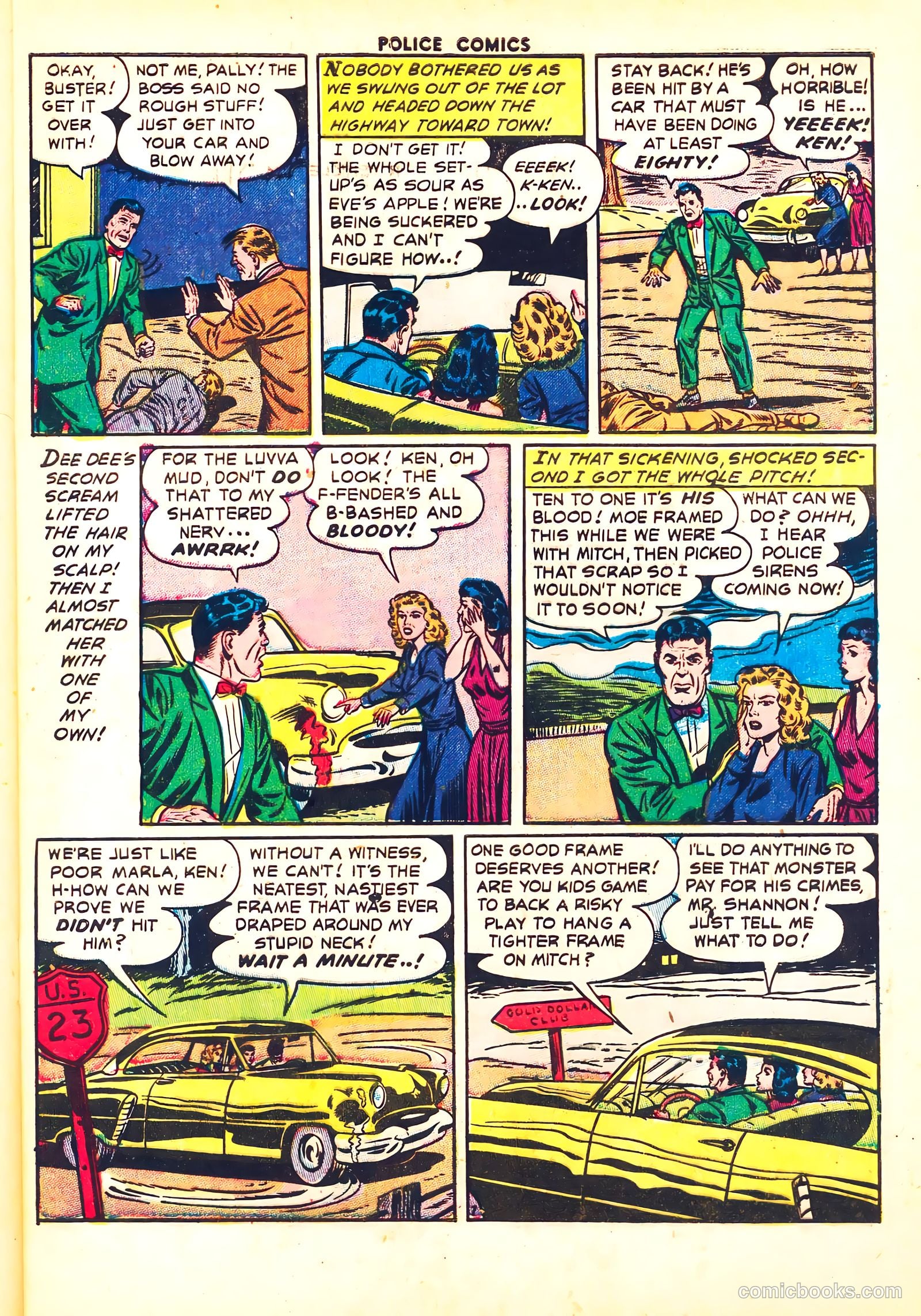 Police Comics #126 (1953) — page 9 of 36