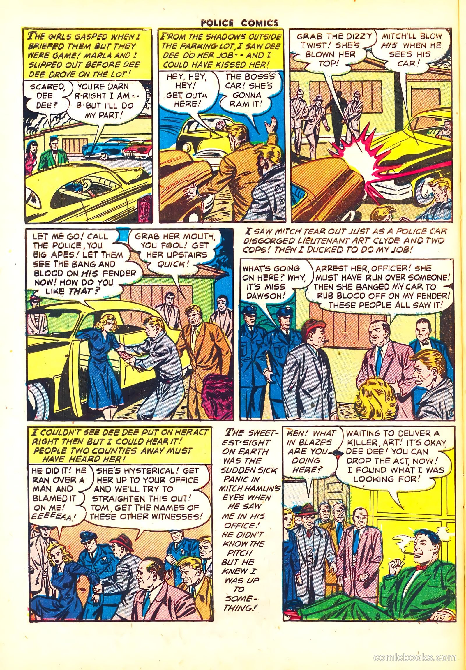 Police Comics #126 (1953) — page 10 of 36
