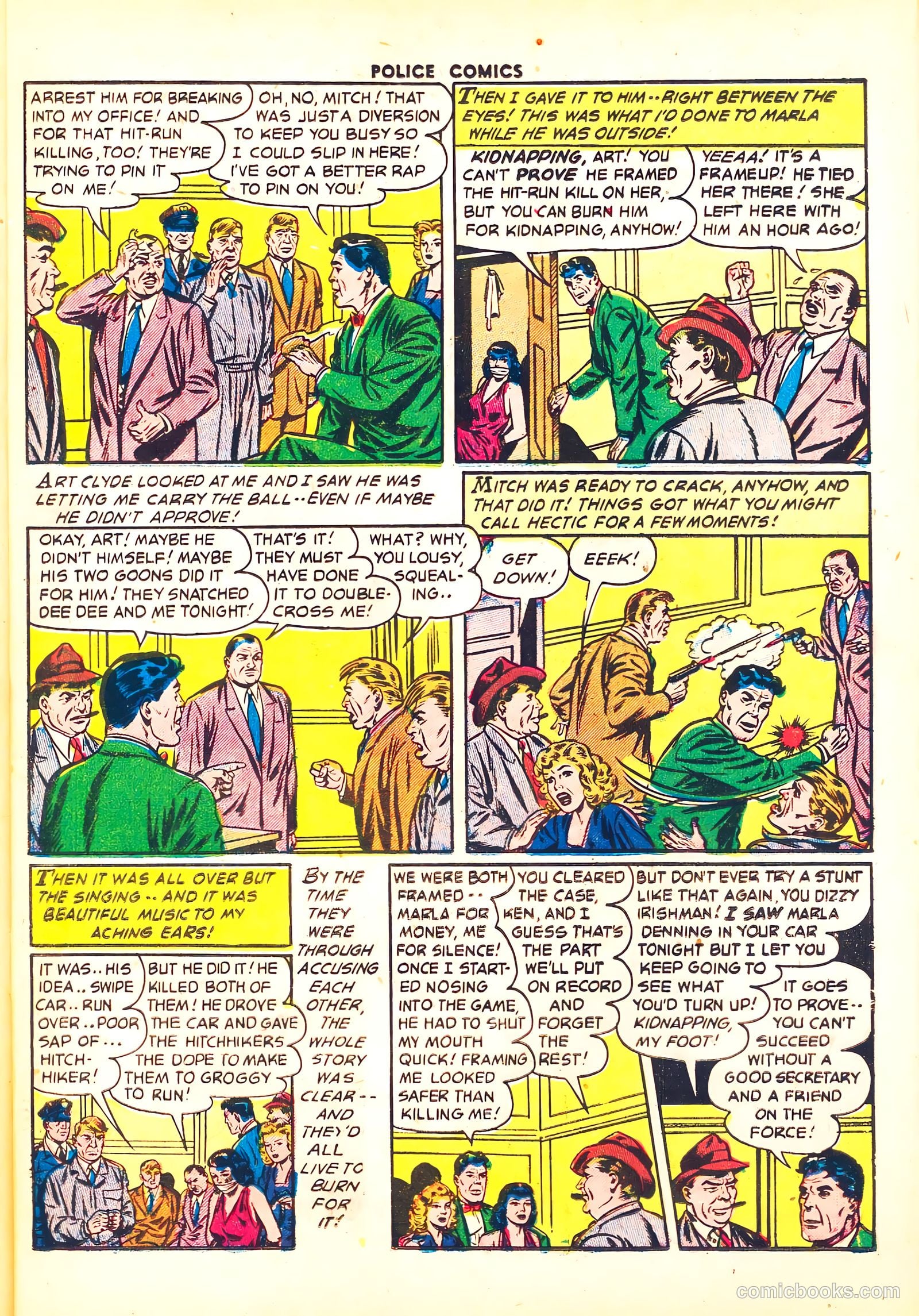 Police Comics #126 (1953) — page 11 of 36