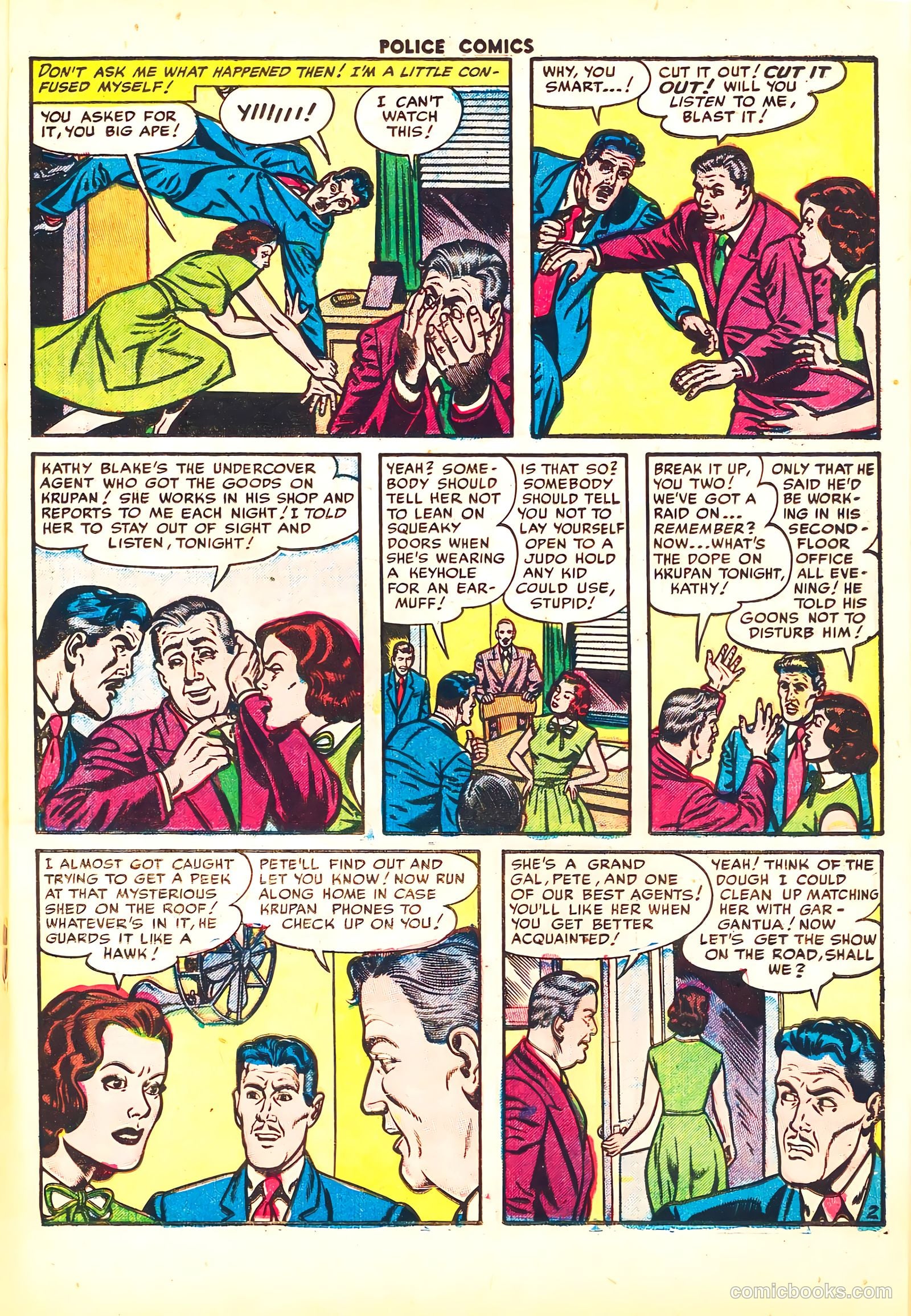 Police Comics #126 (1953) — page 19 of 36