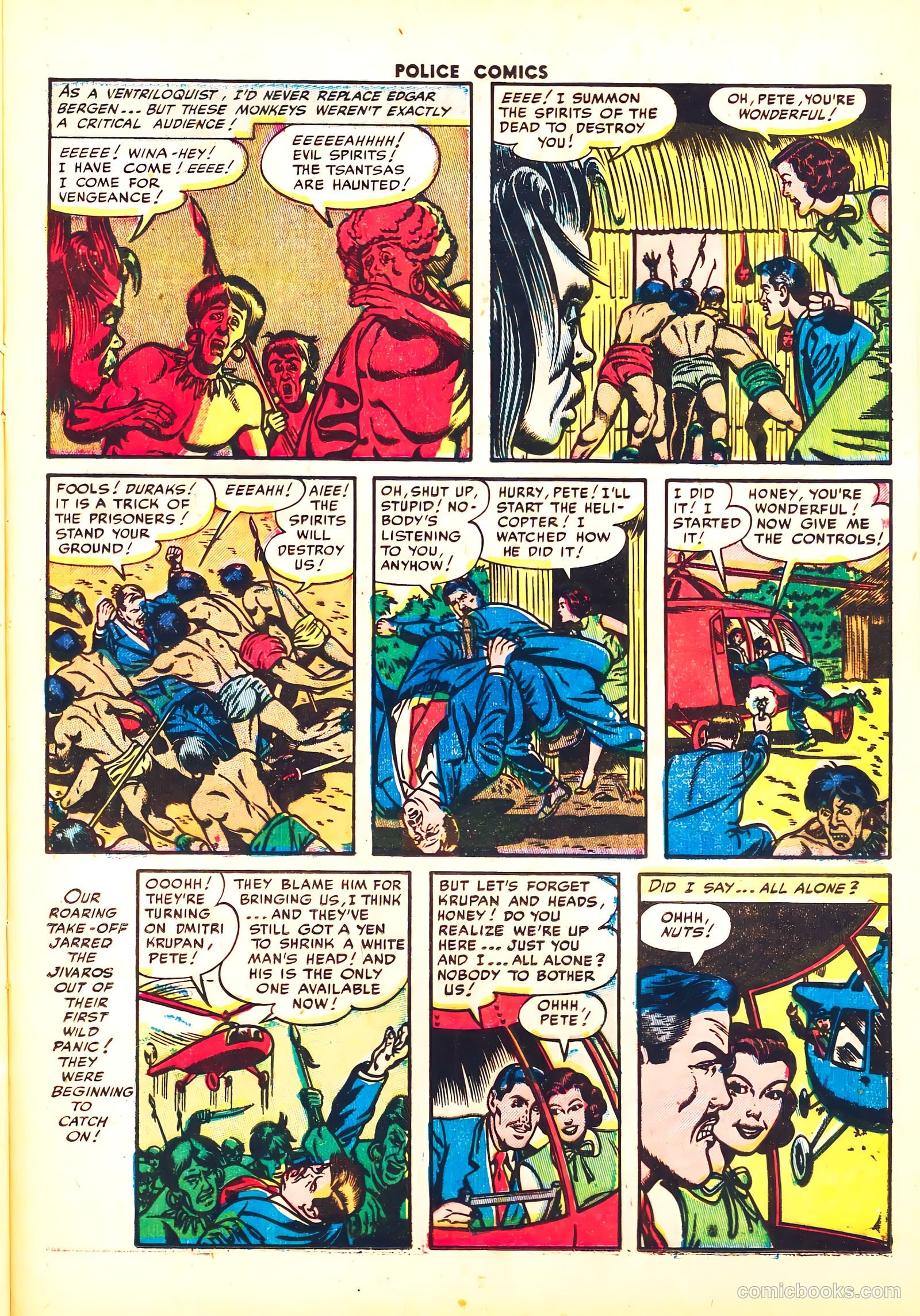 Police Comics #126 (1953) — page 25 of 36
