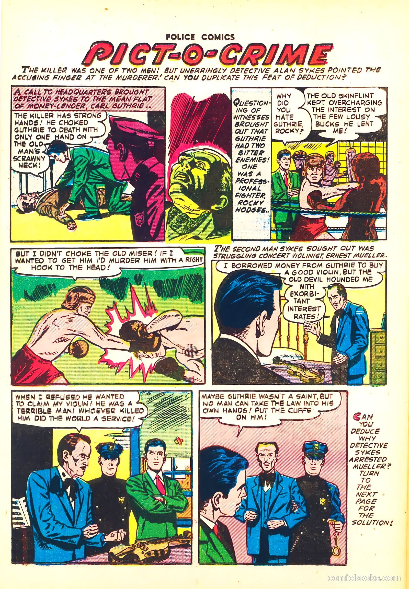 Police Comics #126 (1953) — page 26 of 36