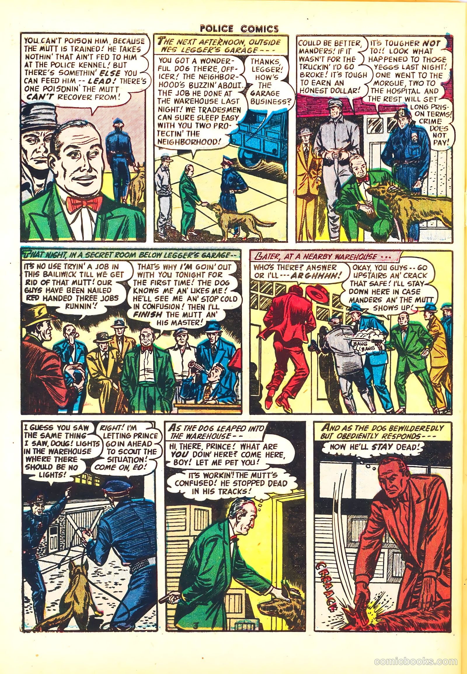 Police Comics #126 (1953) — page 30 of 36