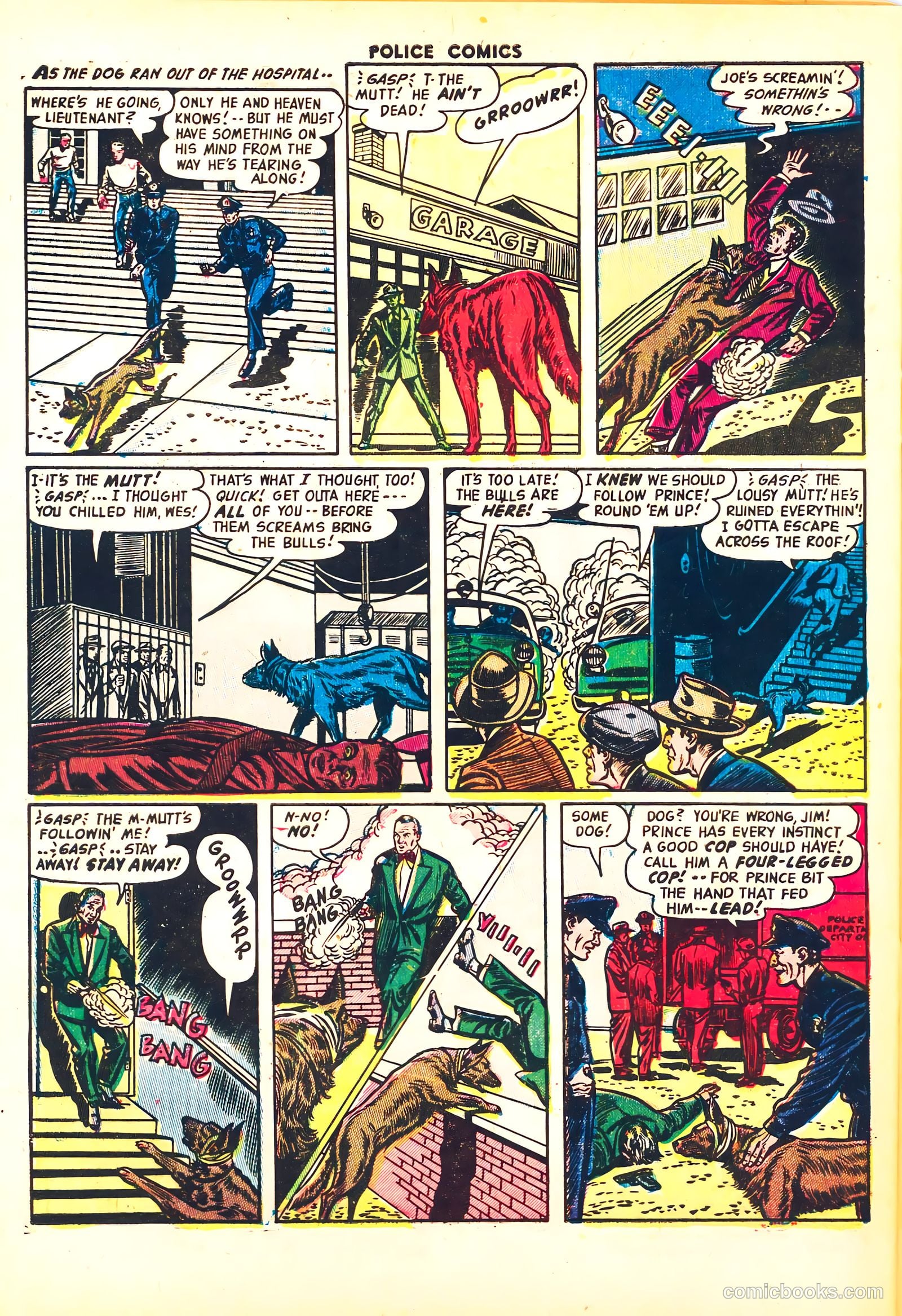 Police Comics #126 (1953) — page 32 of 36