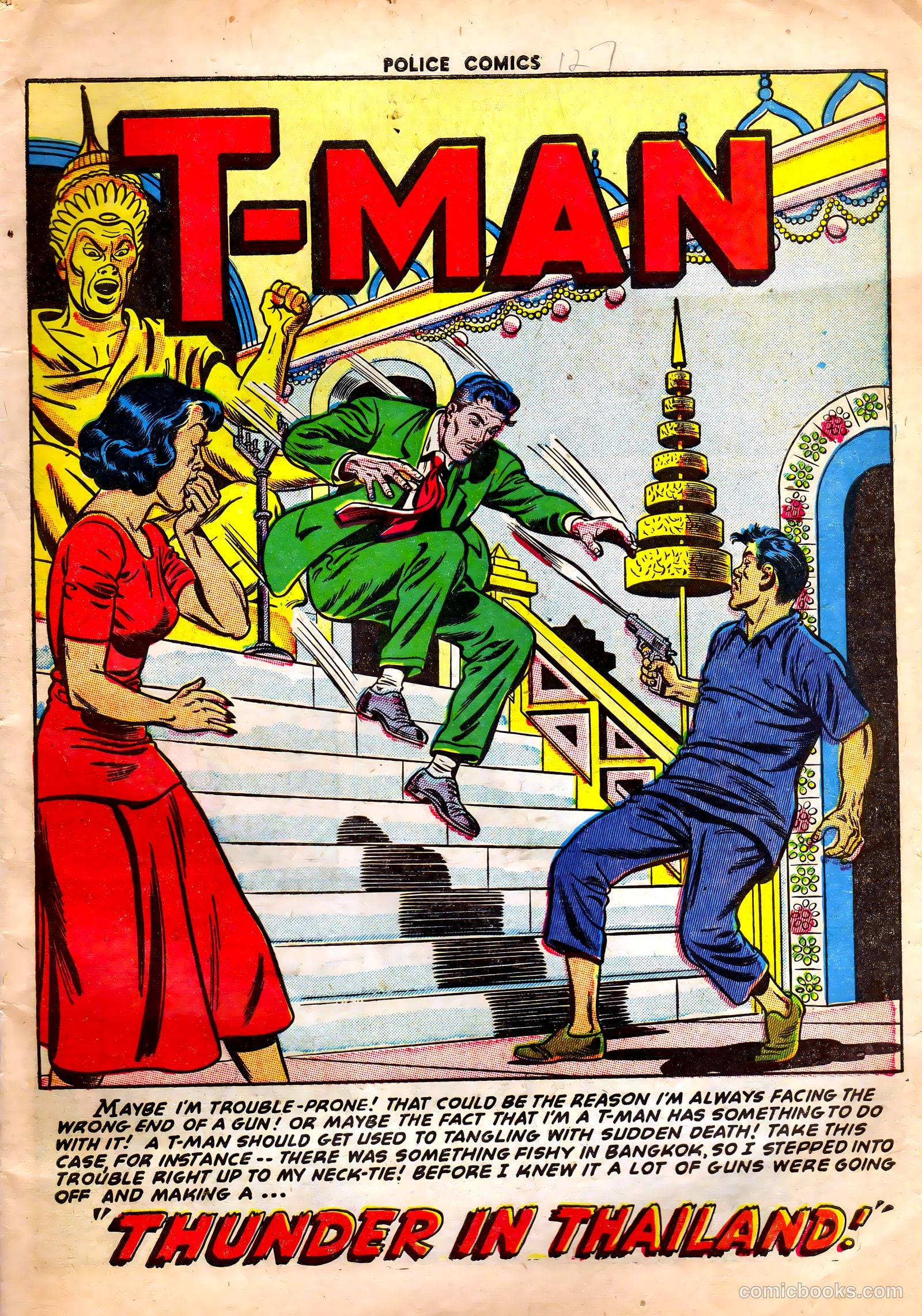 Police Comics #127 (1953) — page 3 of 37