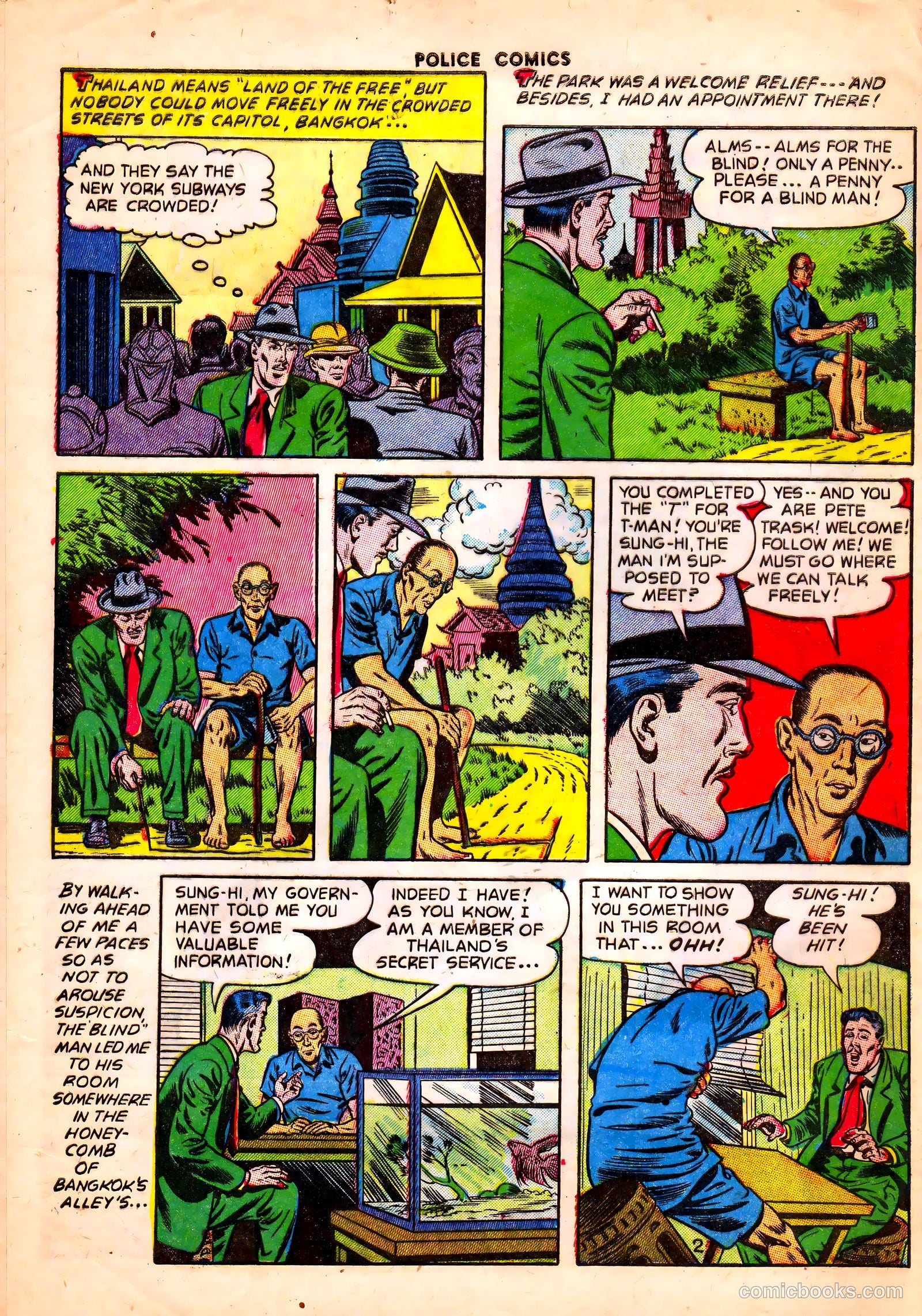 Police Comics #127 (1953) — page 4 of 37