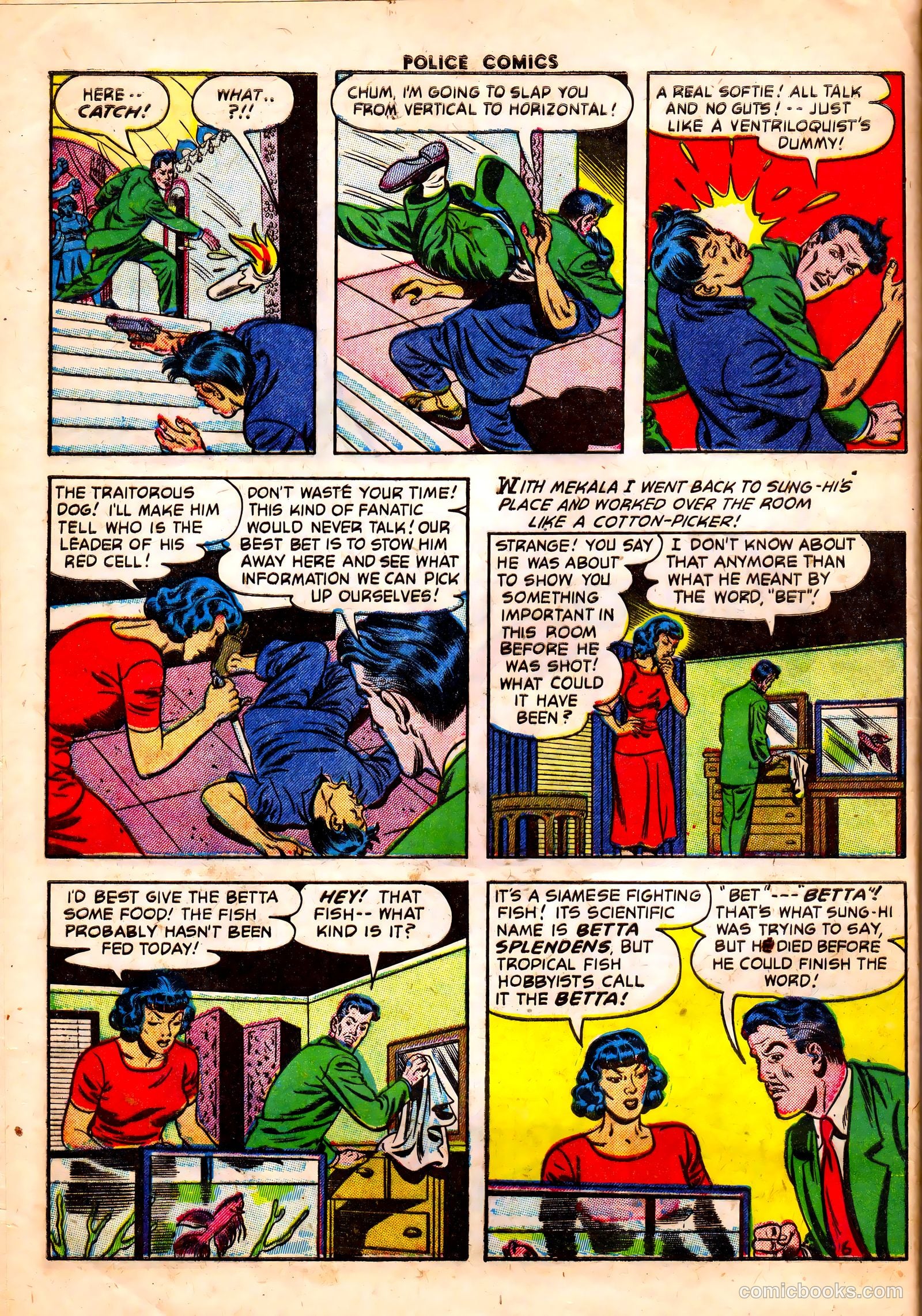 Police Comics #127 (1953) — page 8 of 37