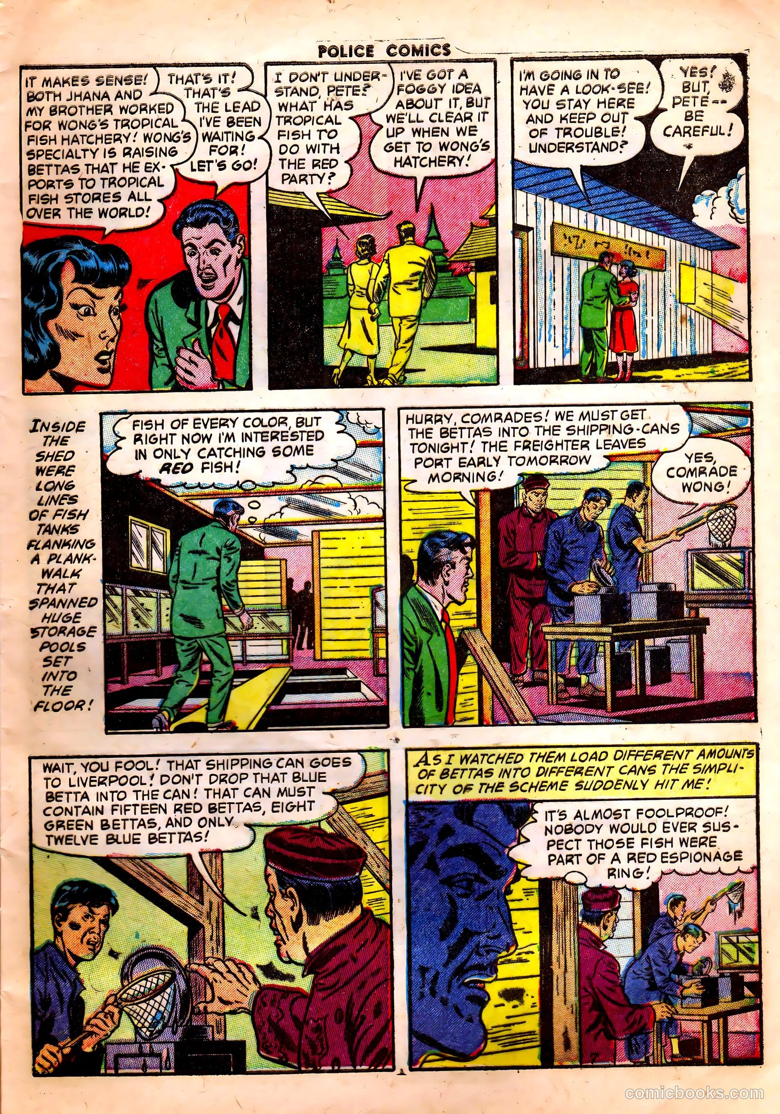 Police Comics #127 (1953) — page 9 of 37