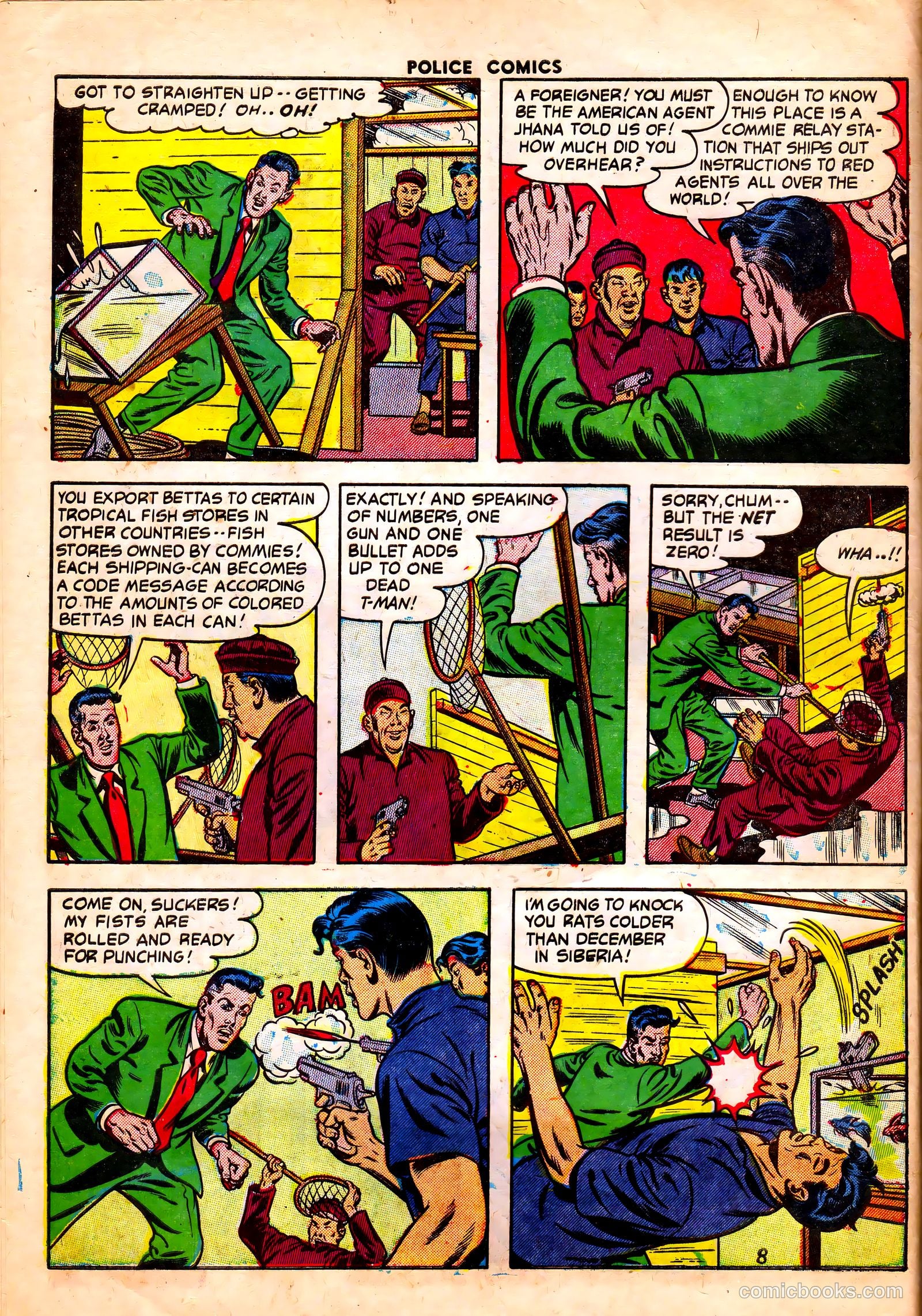 Police Comics #127 (1953) — page 10 of 37