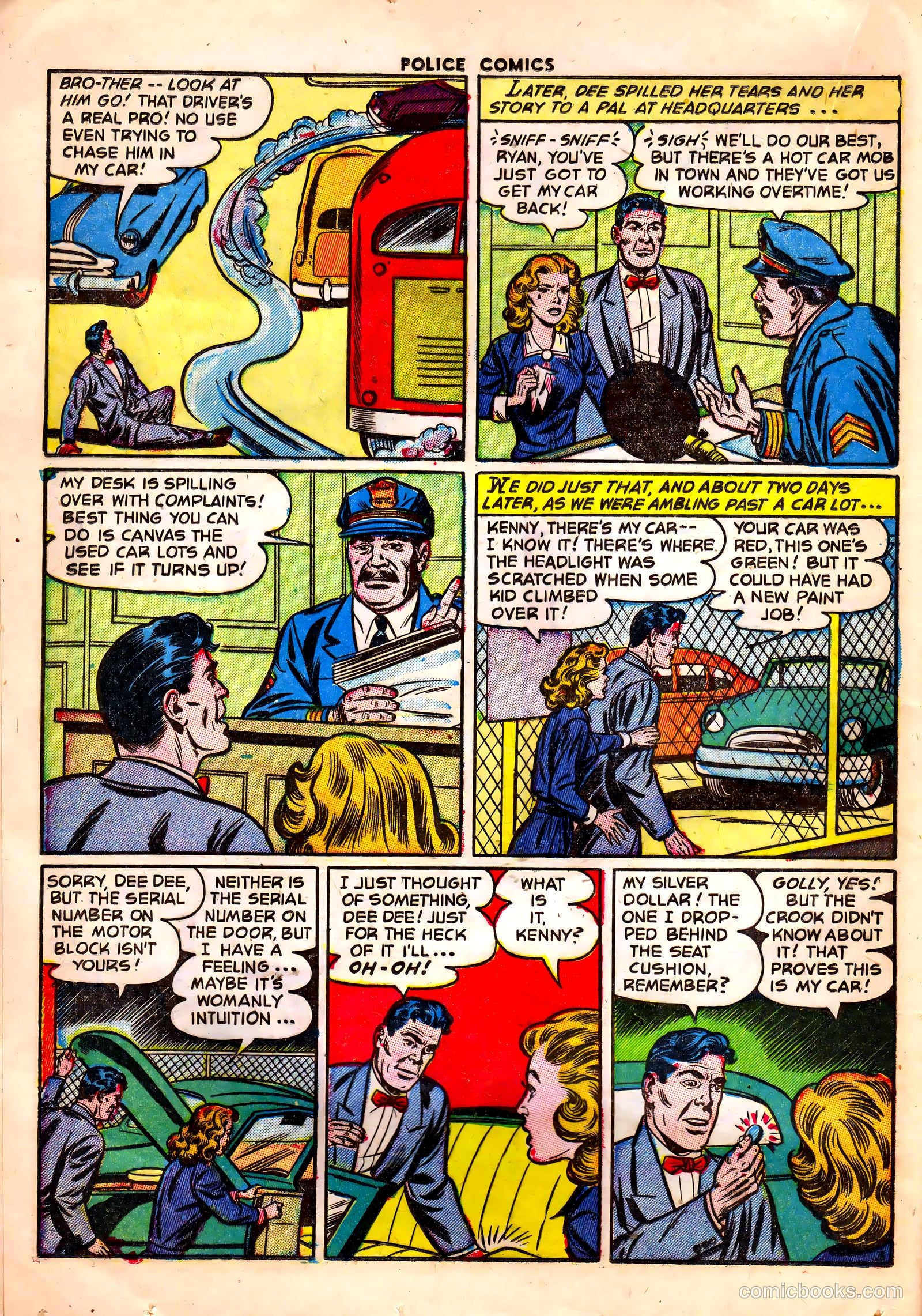 Police Comics #127 (1953) — page 20 of 37