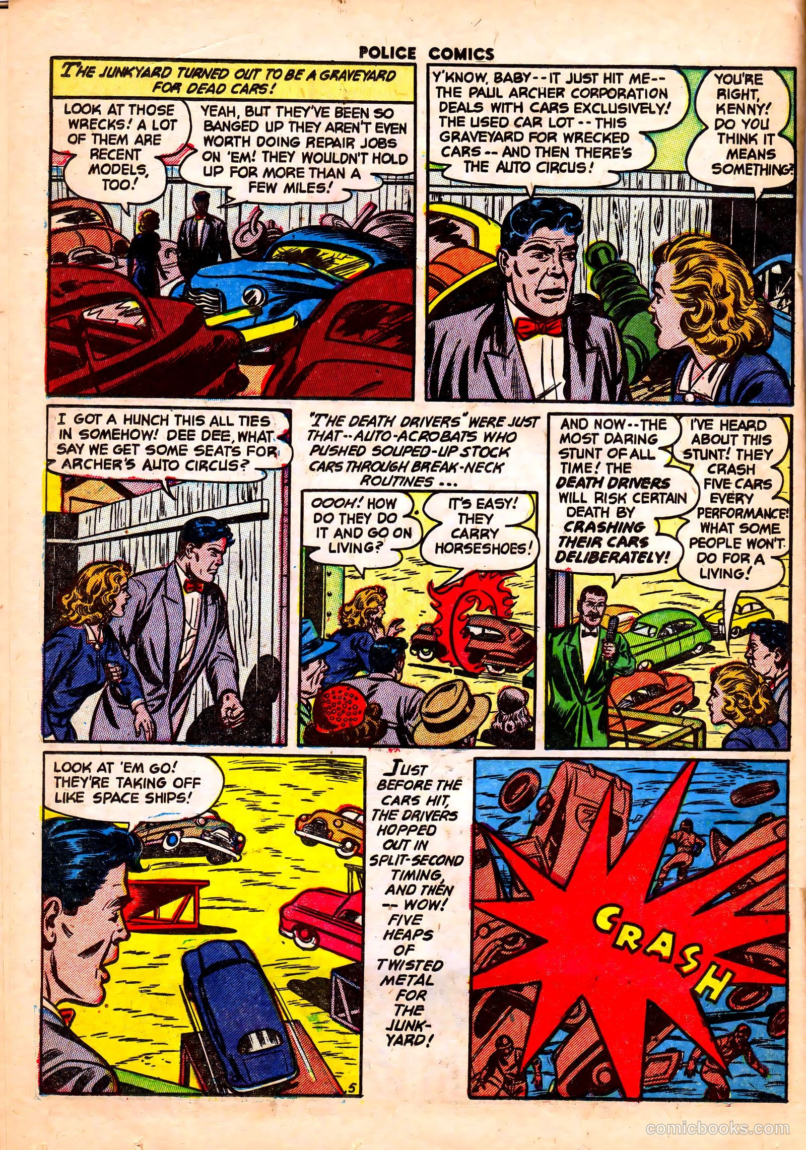 Police Comics #127 (1953) — page 22 of 37