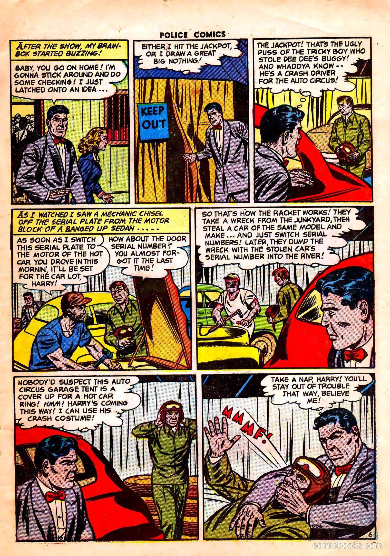 Police Comics #127 (1953) — page 23 of 37