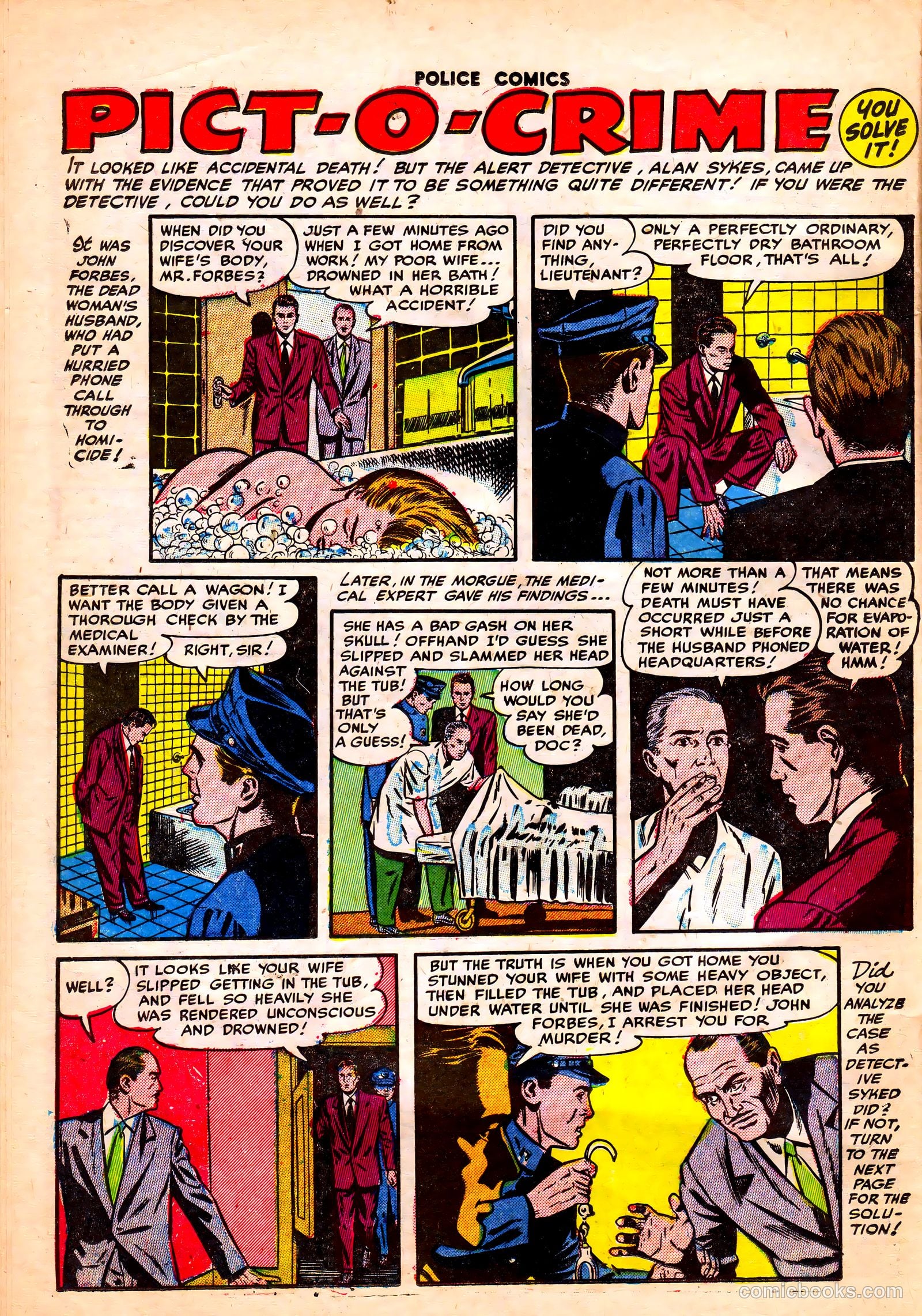 Police Comics #127 (1953) — page 26 of 37