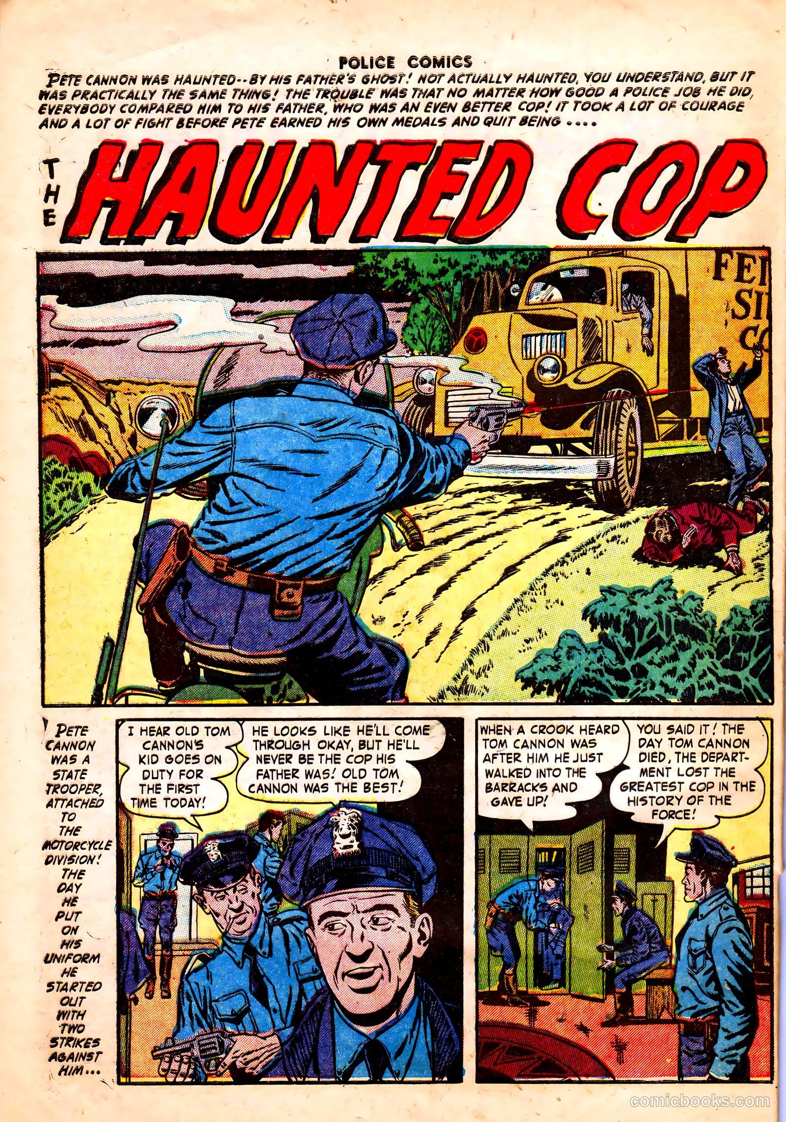 Police Comics #127 (1953) — page 28 of 37