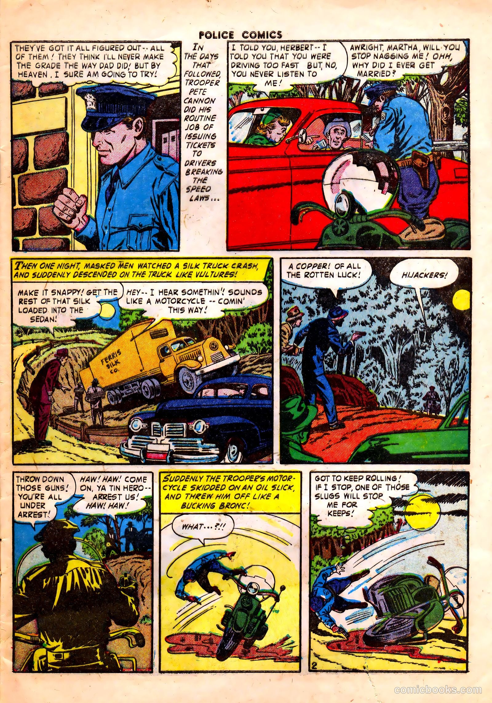 Police Comics #127 (1953) — page 29 of 37