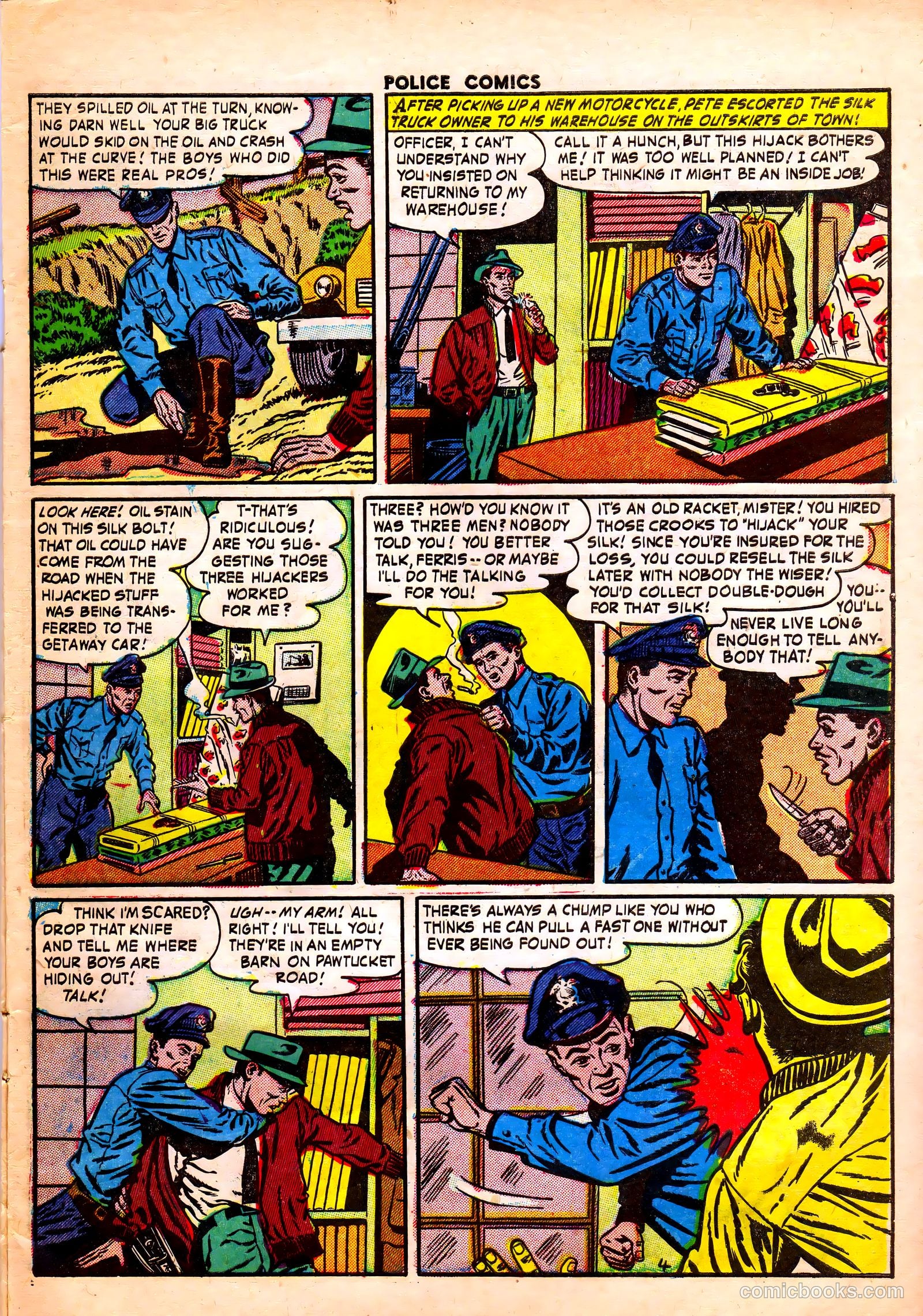 Police Comics #127 (1953) — page 31 of 37