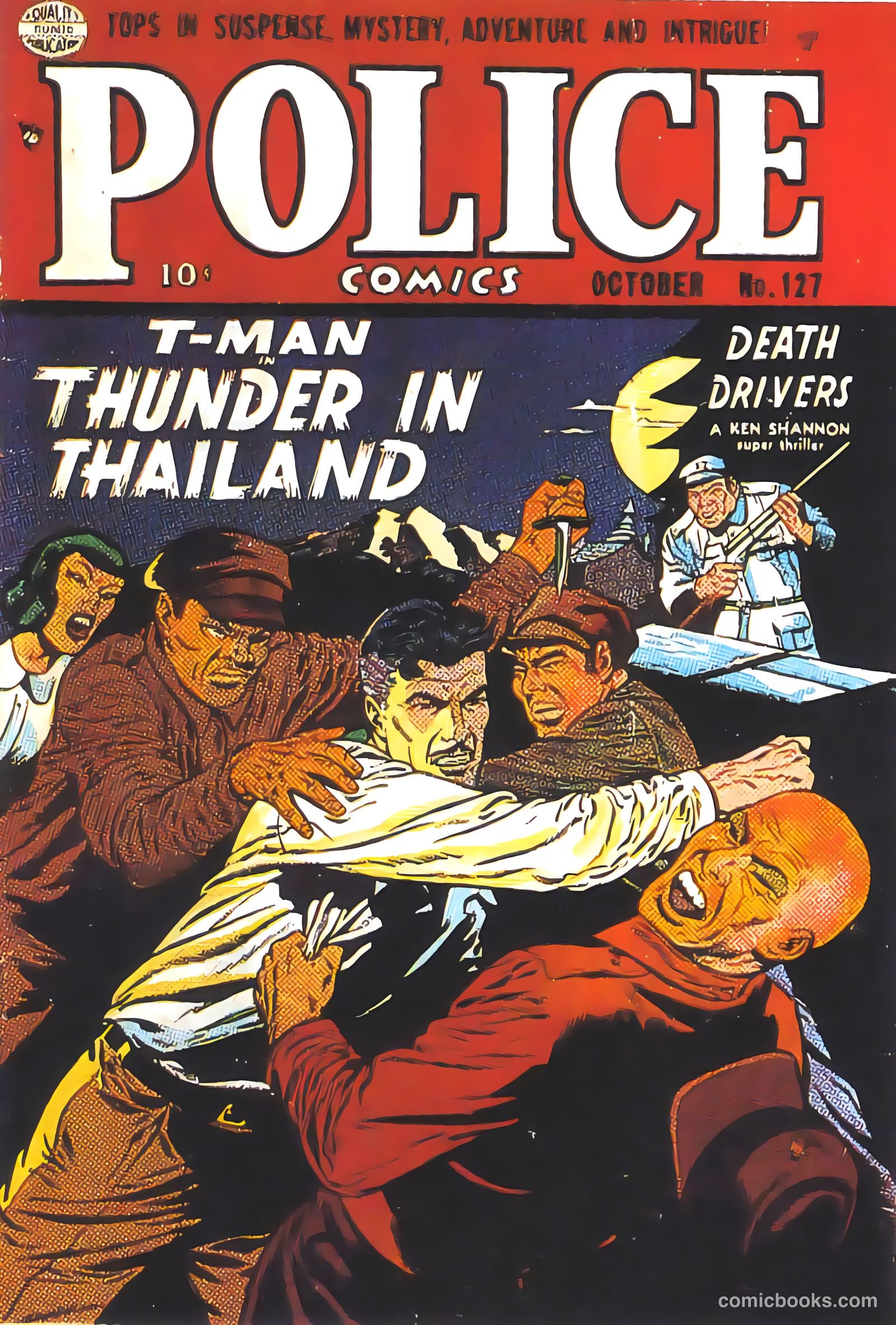 Police Comics #127 (1953) — page 37 of 37